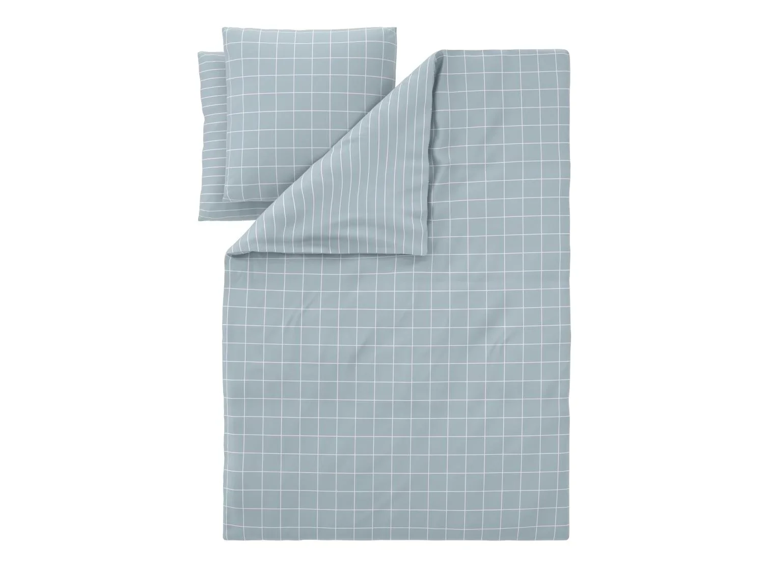 LIVARNO Parure de lit double face en satin microfibre, 260 x 240 cm