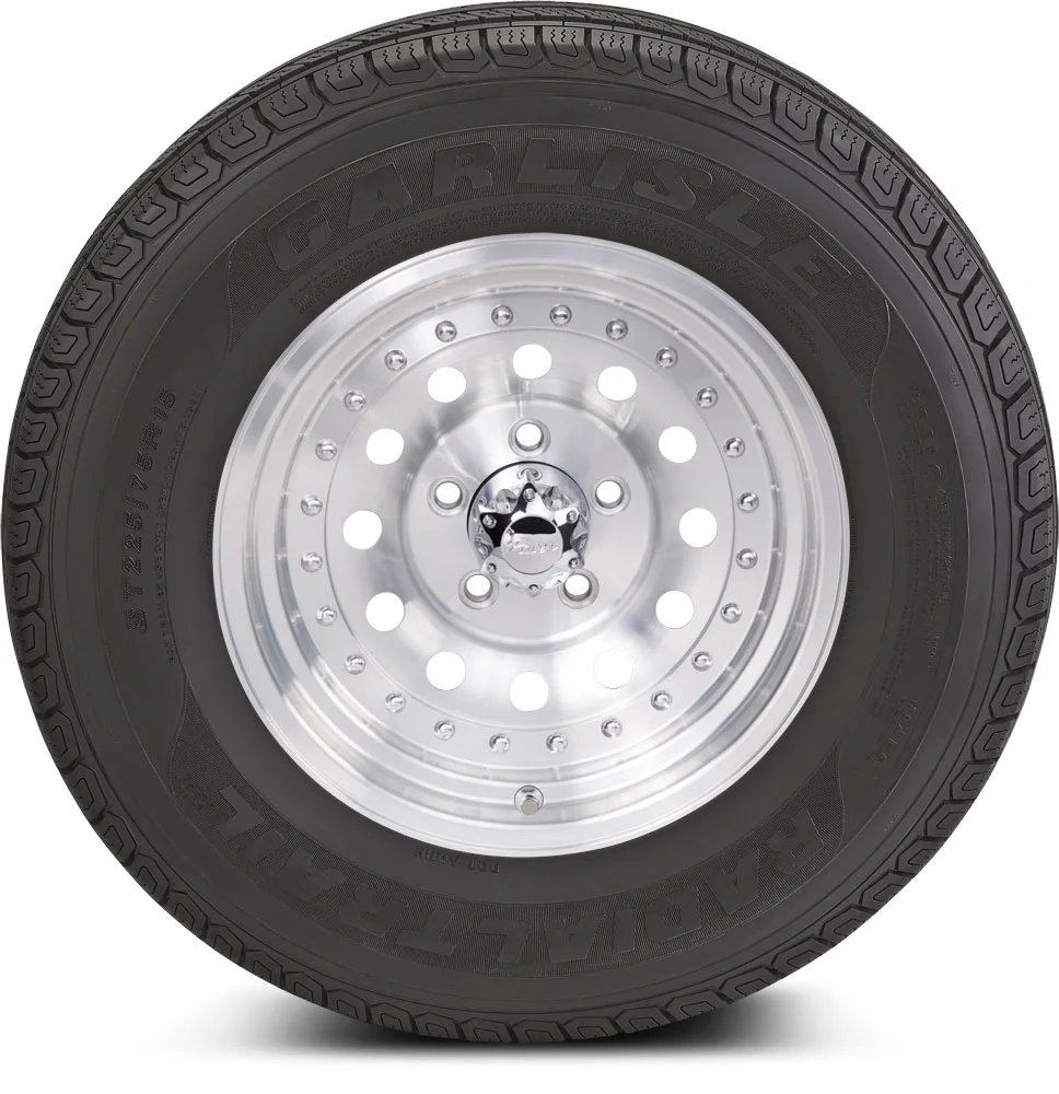 Set of 4 Carlisle Radial Trail HD ST205/75R14/6 6 - Ply M Tires 2057514 205 75 14