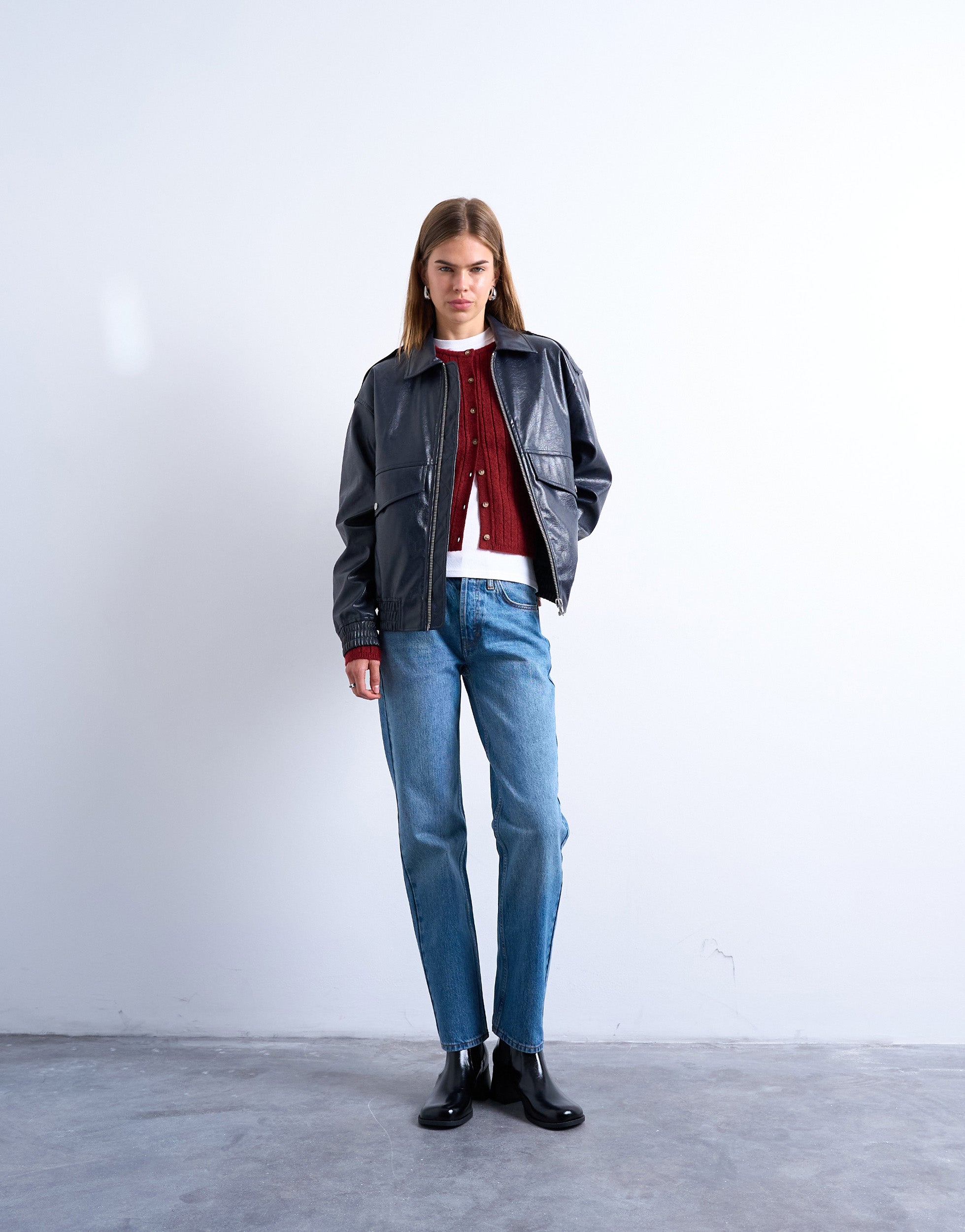 VERO MODA® TSRUNWAY Mid rise Straight Fit Jeans