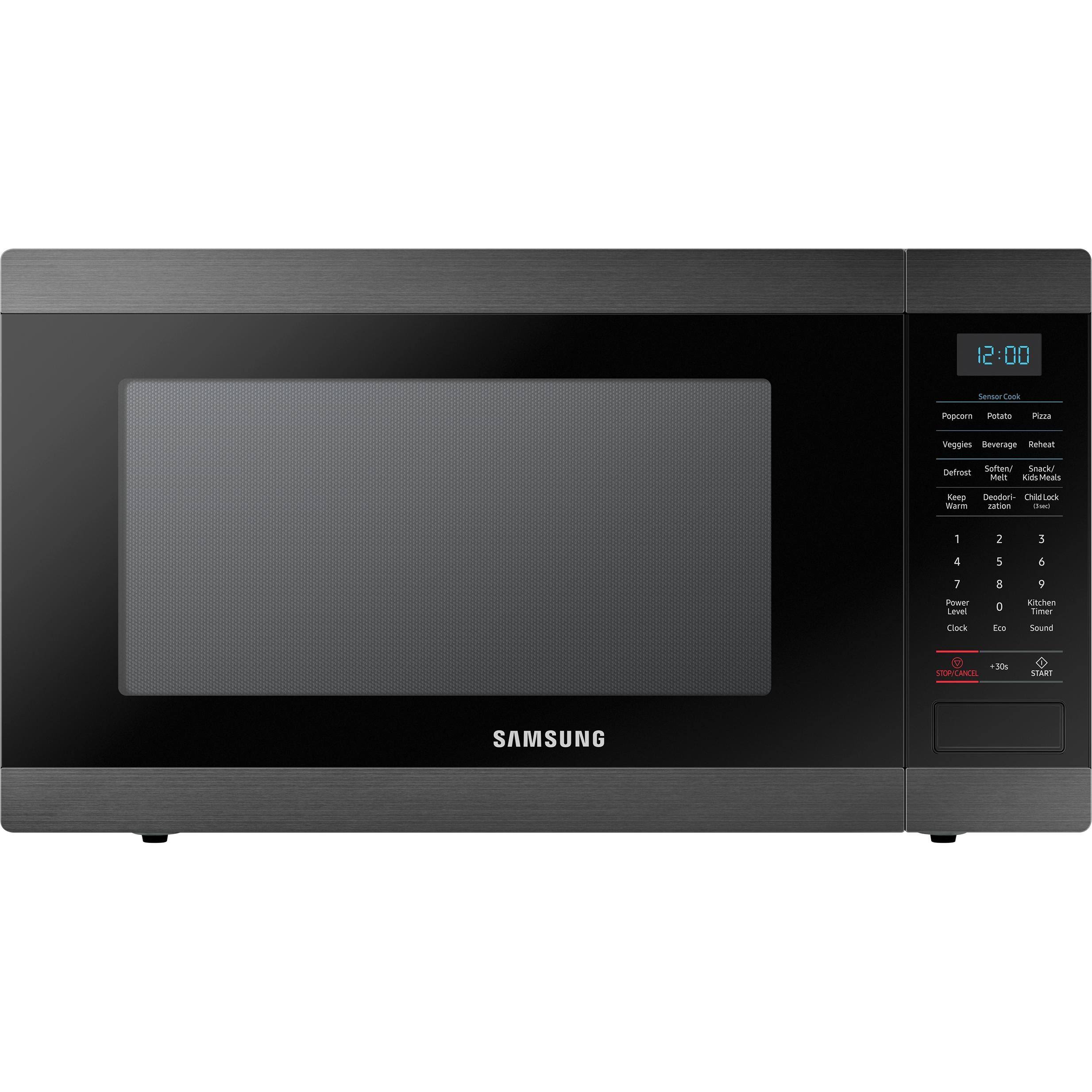 Samsung MS19M8020TG 1.9 Cu. ft. Black Stainless Countertop Microwave for Built-In Application
