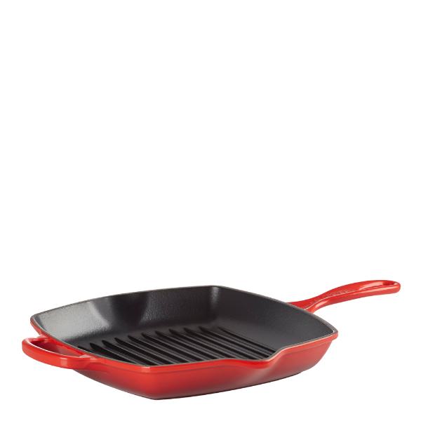 Signature grillpanne kvadratisk 26 cm cerise