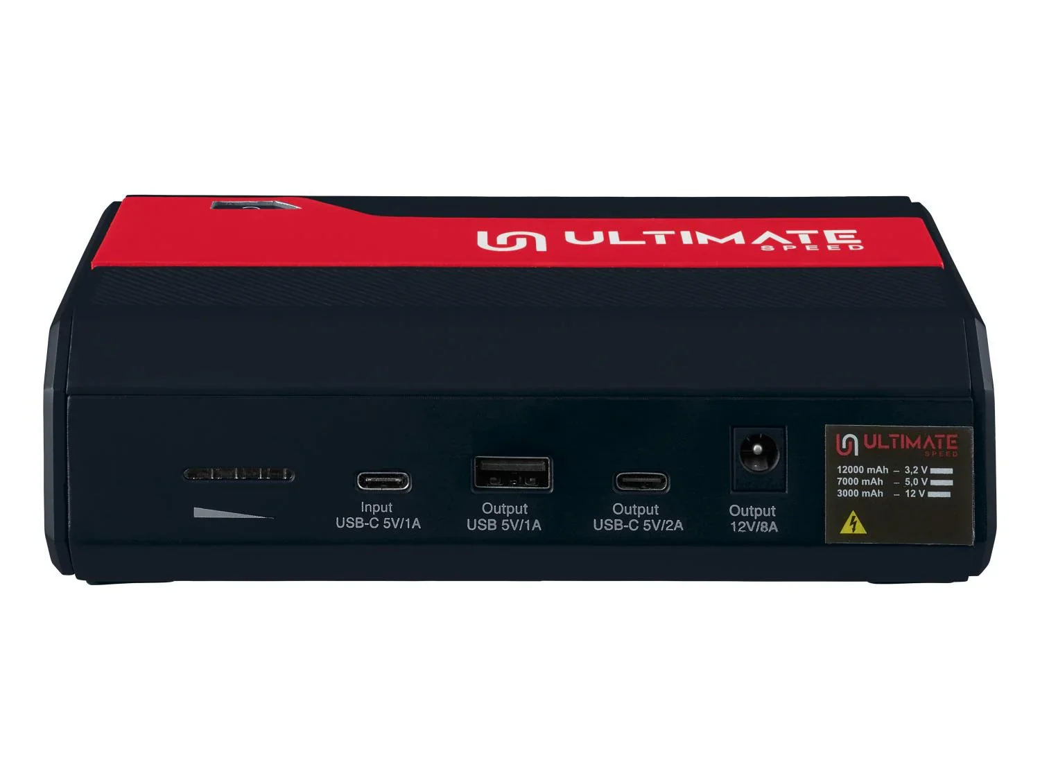 ULTIMATE SPEED Aide au dmarrage mobile pour voitures avec batterie externe Powerbank