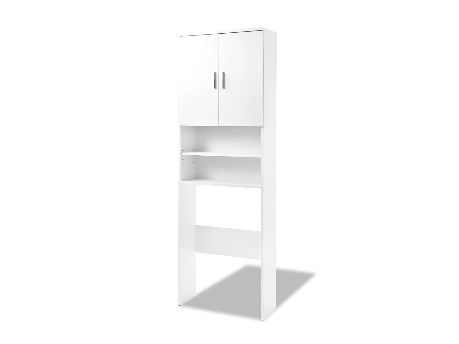 LIVARNO home Meuble pour machine  laver Liverpool, 64,5 x 190 x 25 cm, blanc