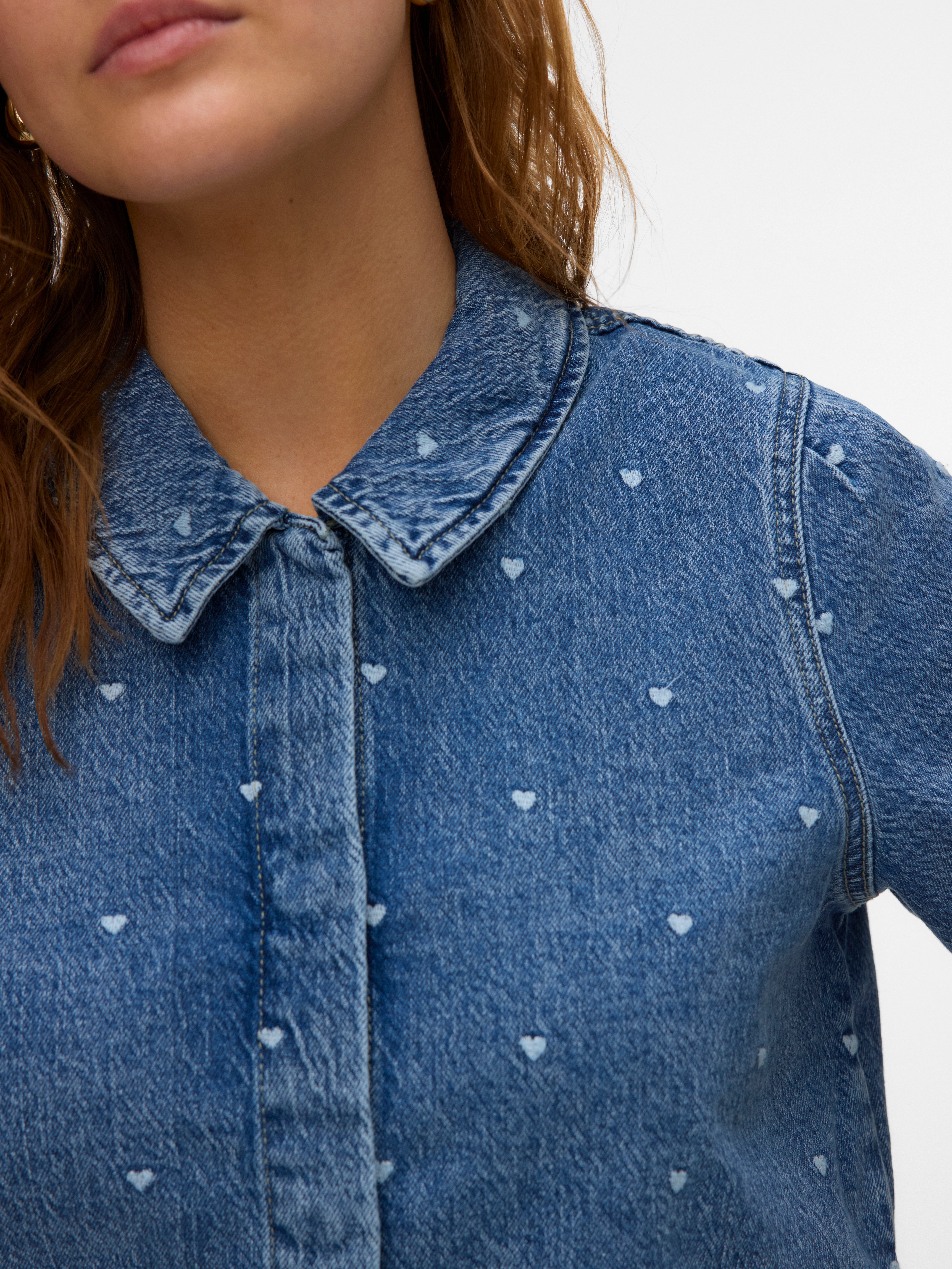 VERO MODA® VMDIONNE Denim shirt