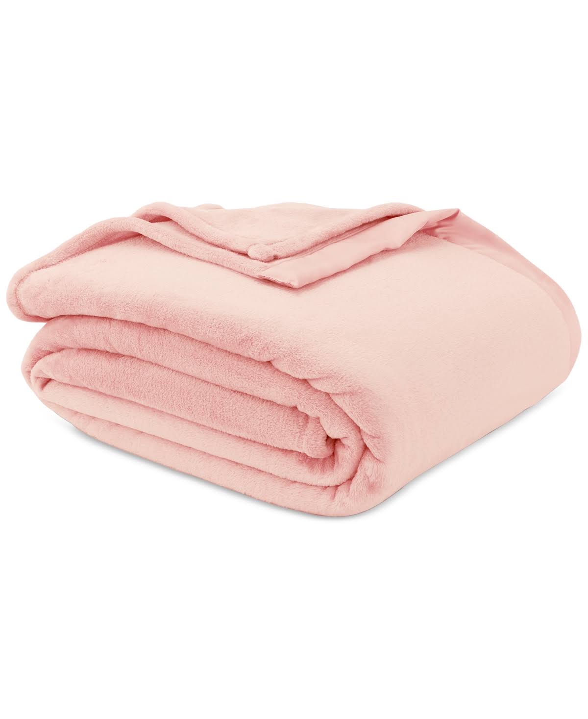 Berkshire Classic Velvety Plush Full/Queen Blanket, Created for Macy's - Rose Smoke