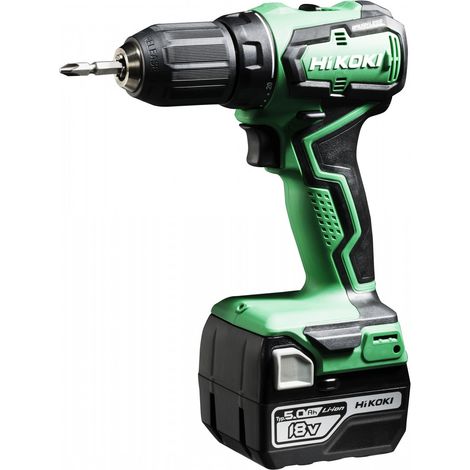 Hikoki – Perceuse-visseuse 18V avec 2 batteries 5,0Ah – Moteur sans balais – Couple 55Nm pour perçage bois et métal – Coffret de transport inclus — vue 3