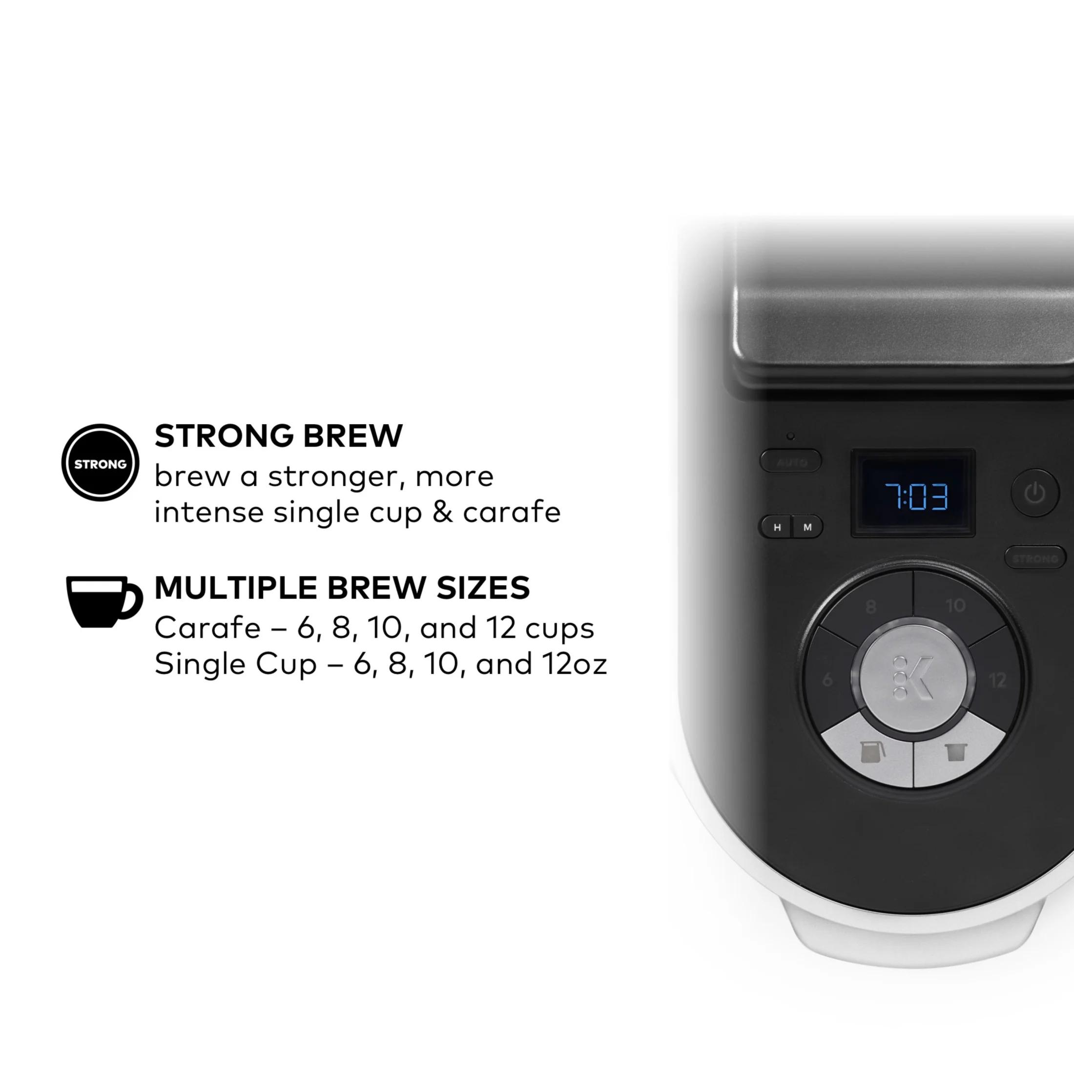 K-Duo Plus Single Serve Carafe Coffee Maker(Single) - Image 5