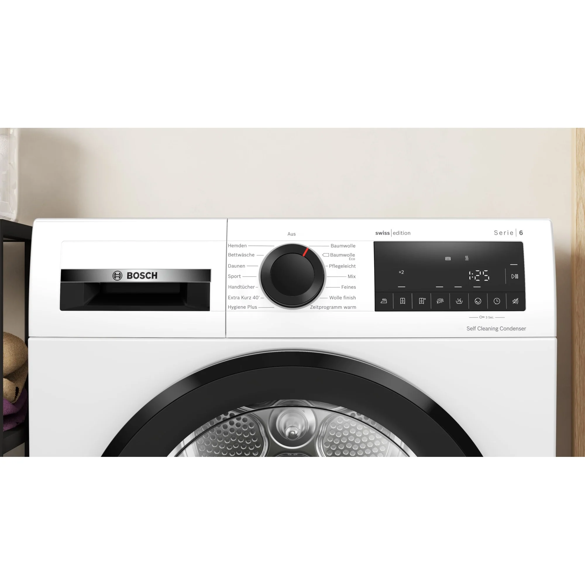 BOSCH Wäschetrockner 9kg WQG2450JCH