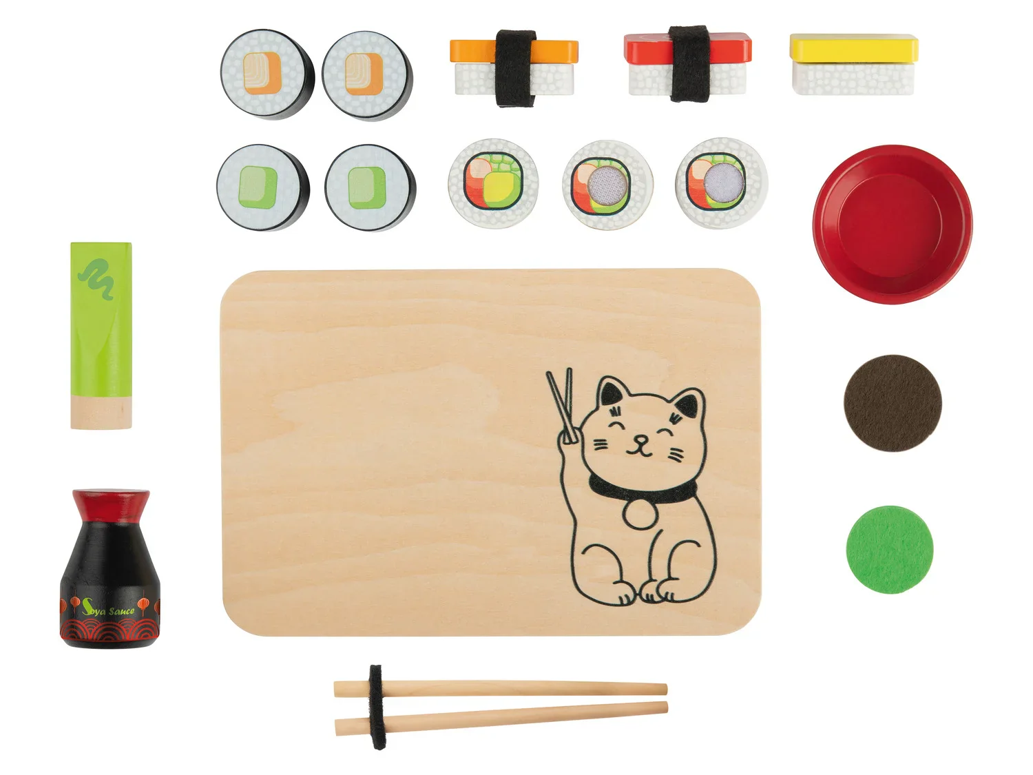 Playtive Set de nourriture en bois