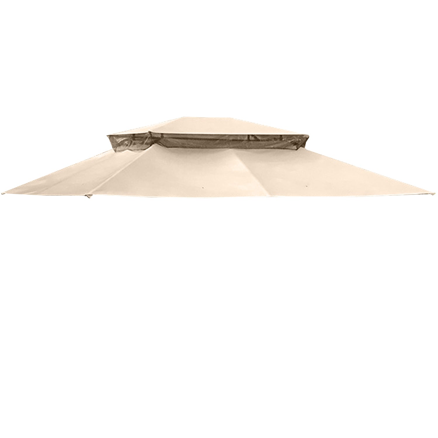Garden Winds Replacement Canopy Top and Side Mosquito Netting Set for Antigua Gazebo - Riplock 350