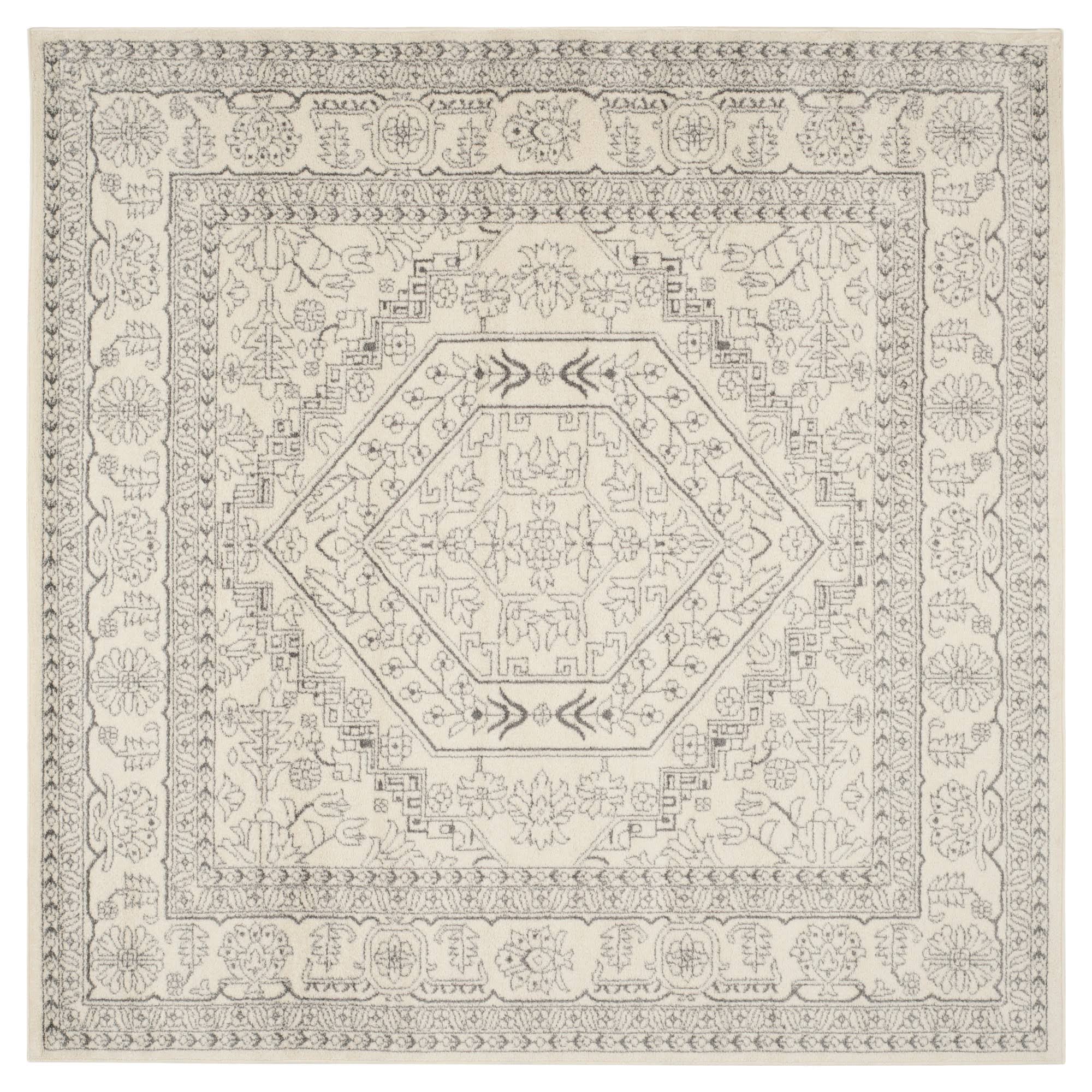 Safavieh Adirondack Xavier Traditional Area Rug, Ivory/Silver
