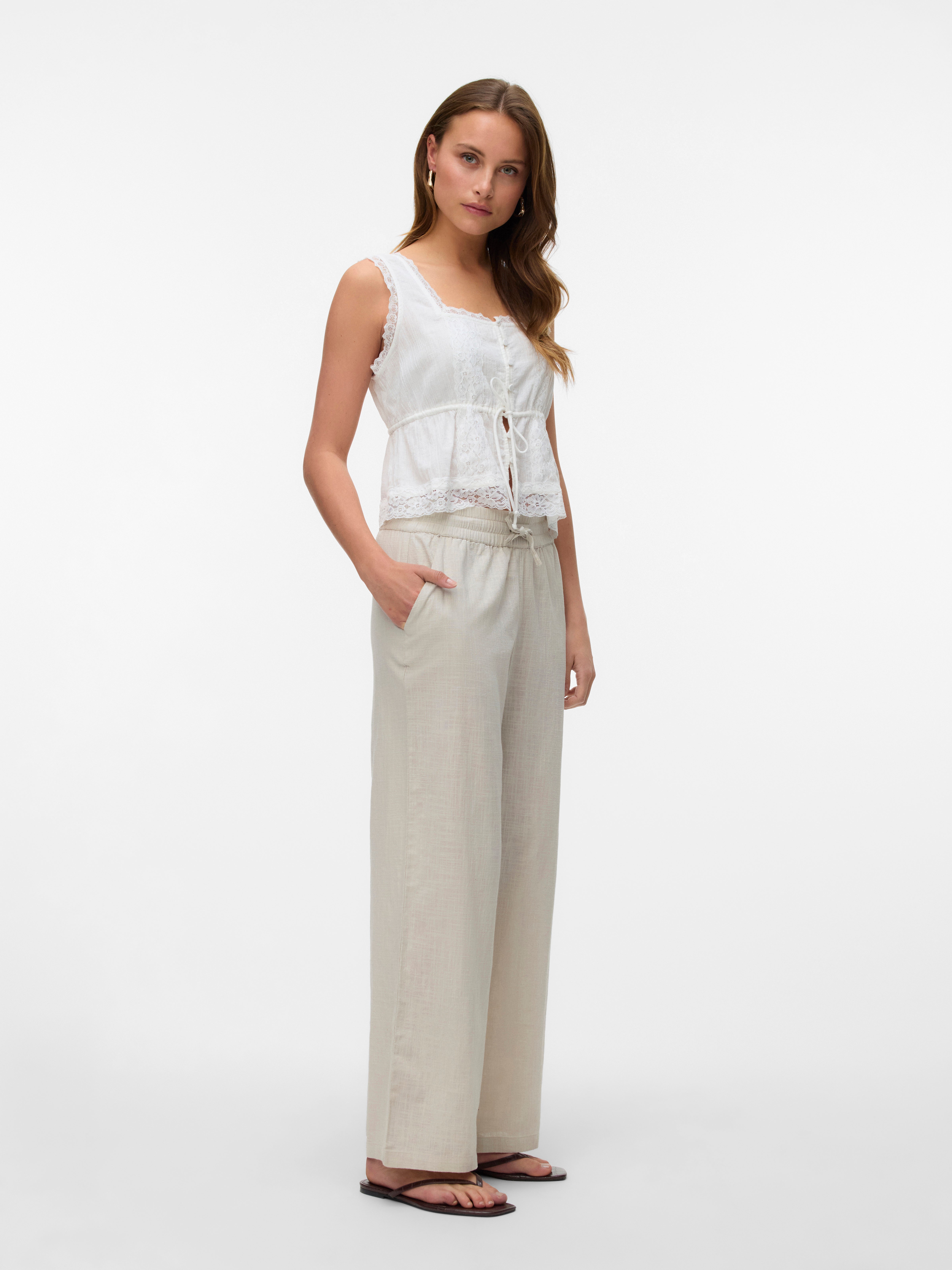 VERO MODA® VMCAIA Mid waist Trousers