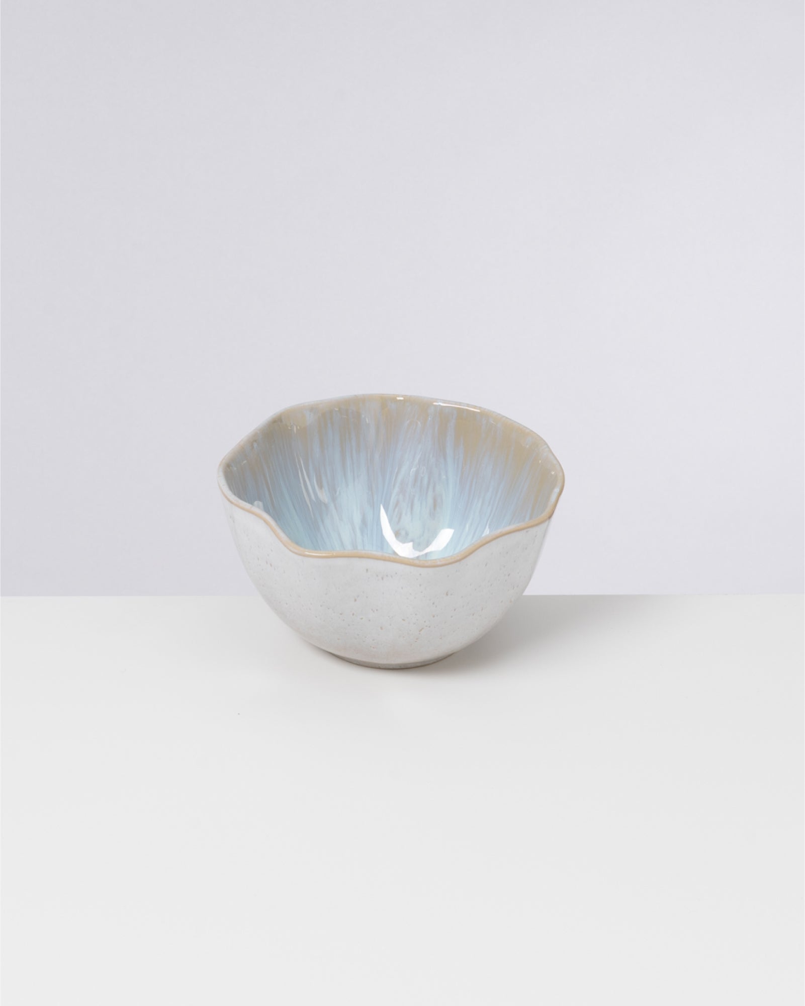 AREIA - CEREAL BOWL SHELL AZURE