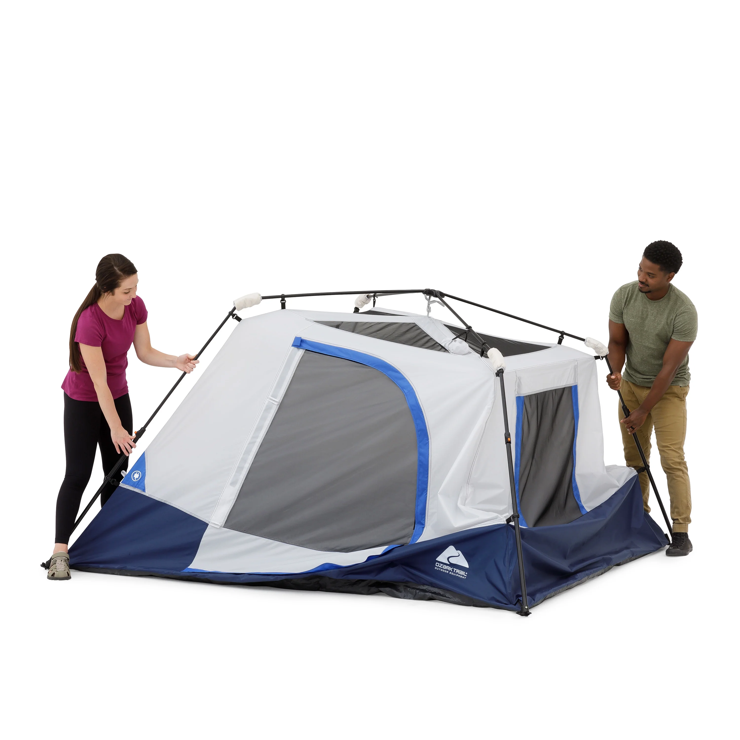 Ozark Trail 4 Piece, Tent, Chair and Table Camping Combo