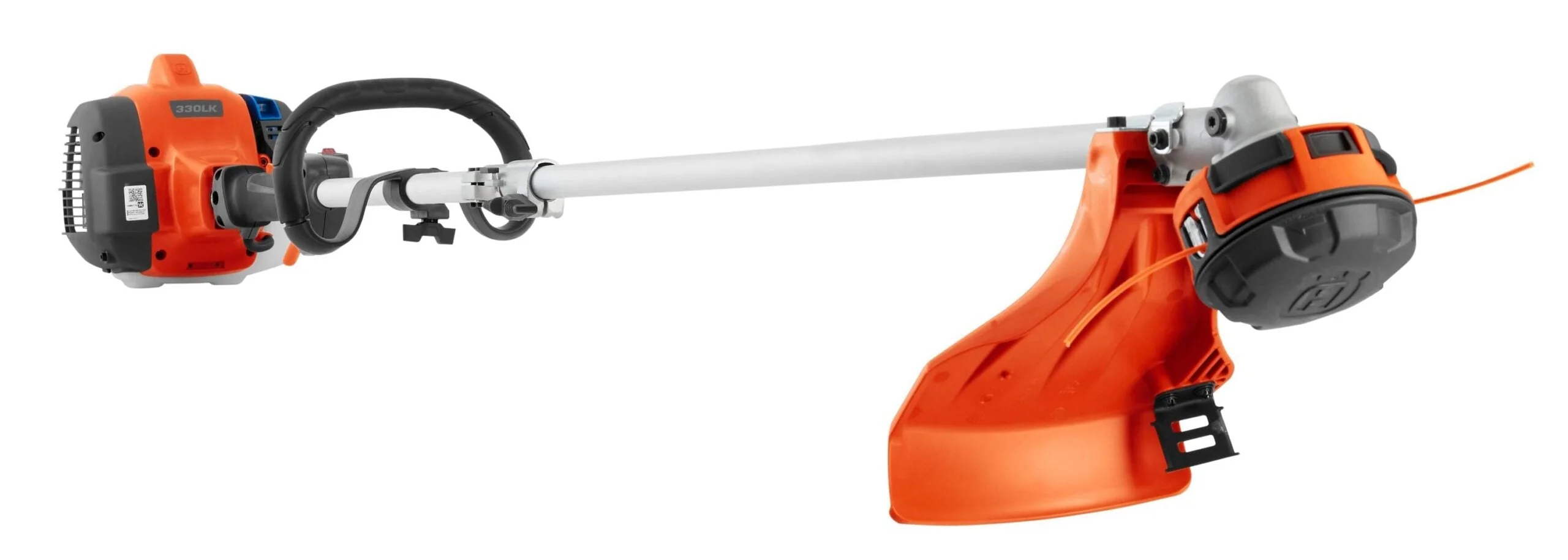Débroussailleuse à essence Husqvarna 970545001 330LK 28 cm³ 2 temps 50 cm (20 po) à arbre droit avec accessoires et fonction de dressage de bordures