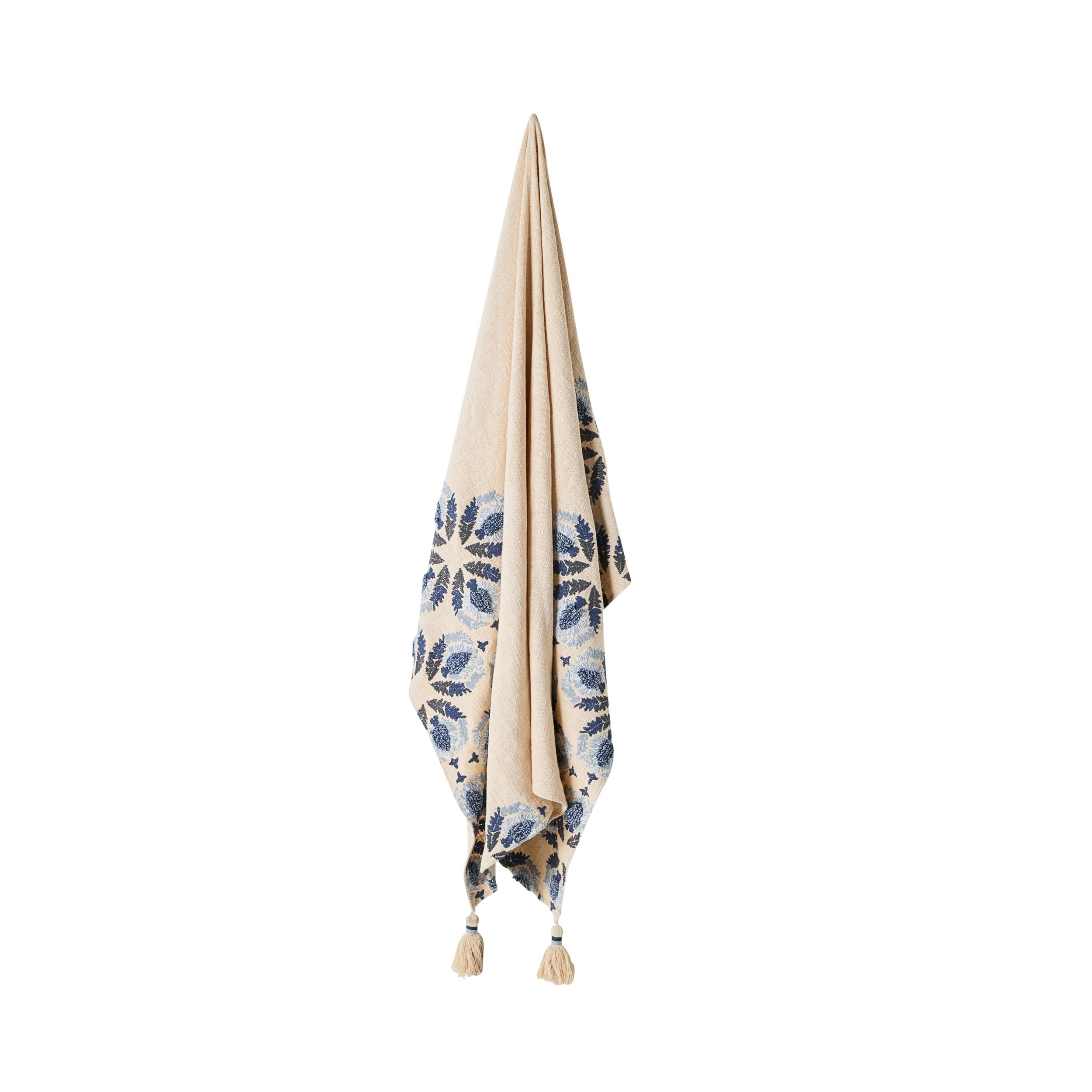 Nila Embroidered Throw