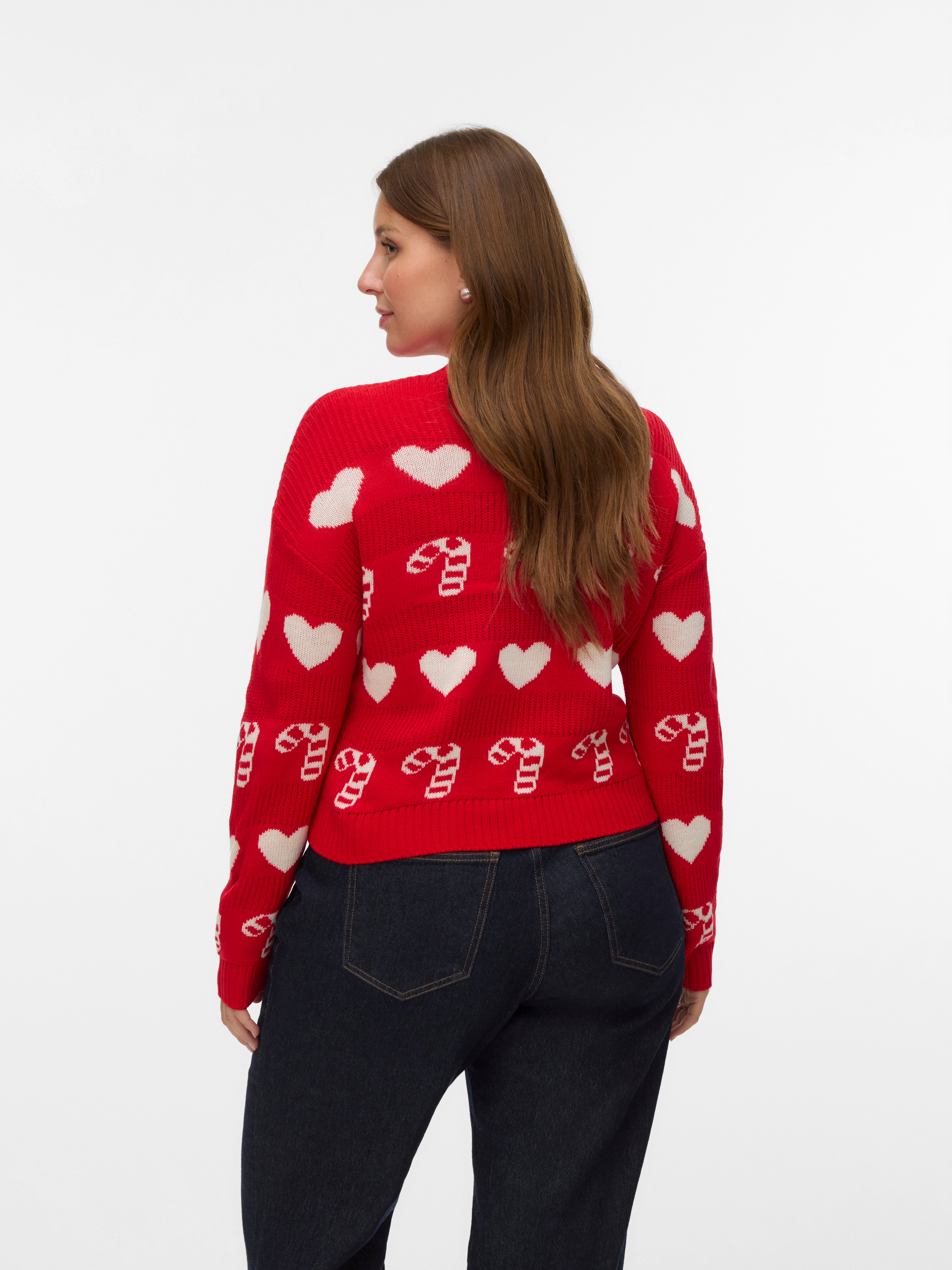 VERO MODA® VMCANDYHEARTS Knitted pullover