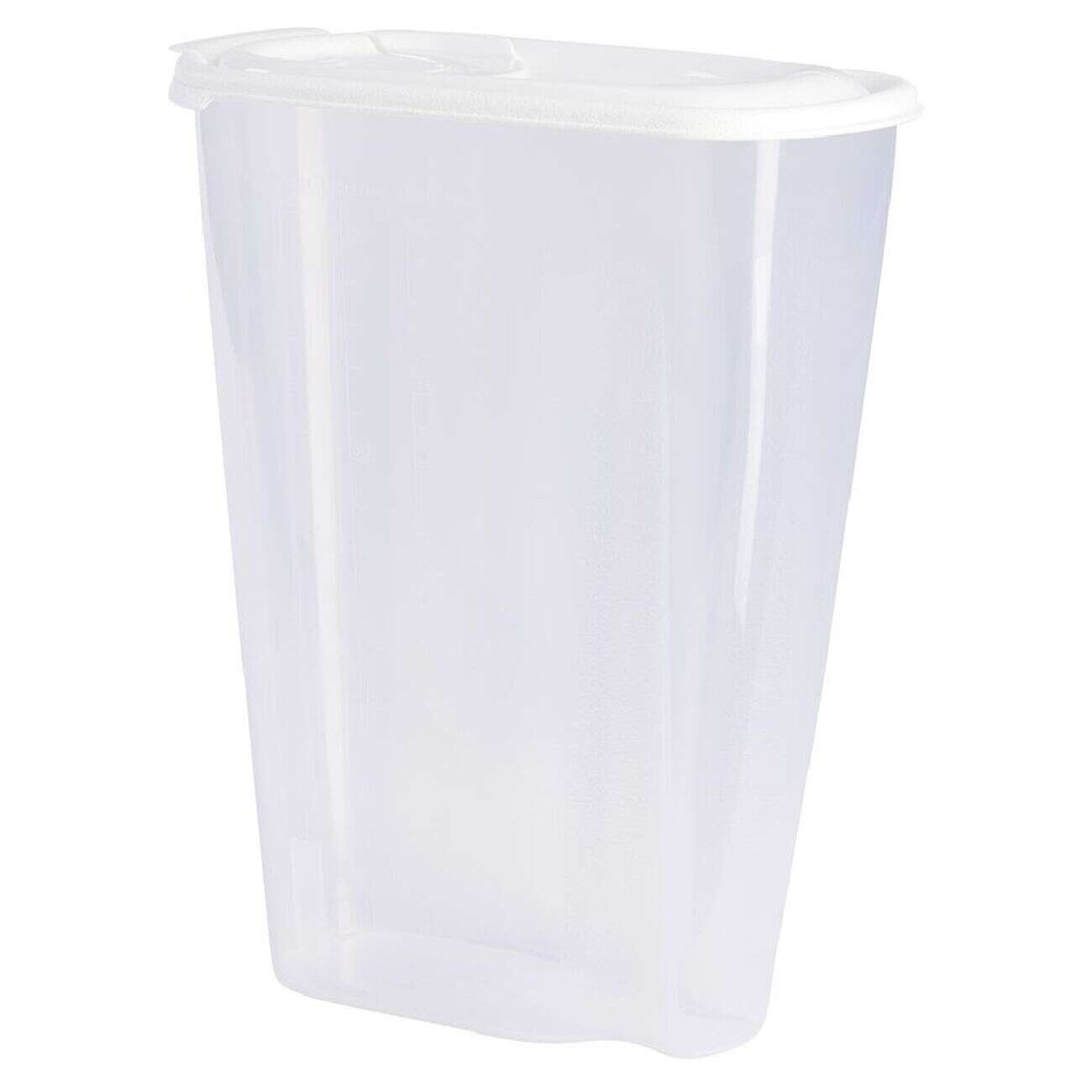 Boîte à céréales gris et blanc 2L