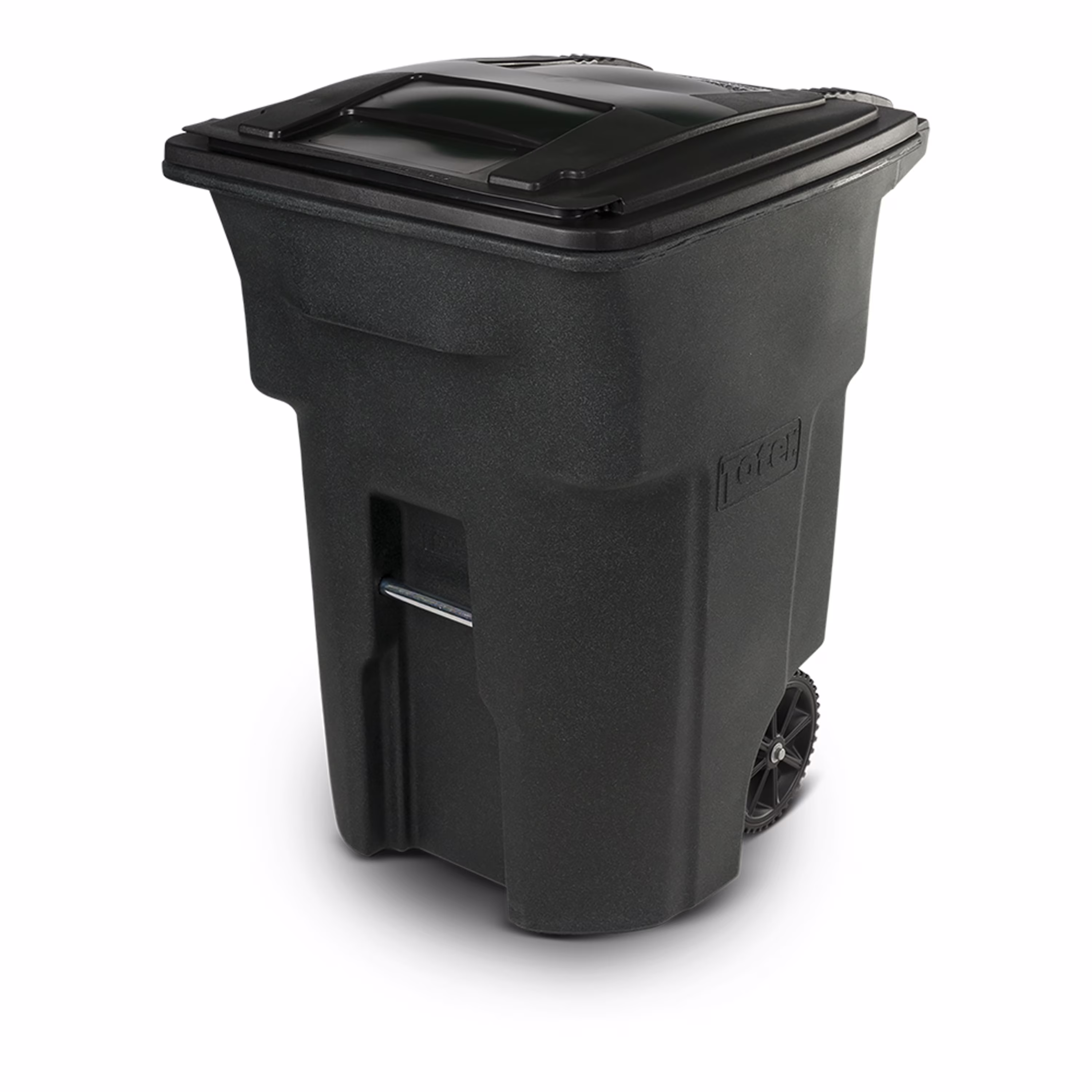 Trash Can Greenstone With Wheels And Lid, 96 Gallon(Greenstone)