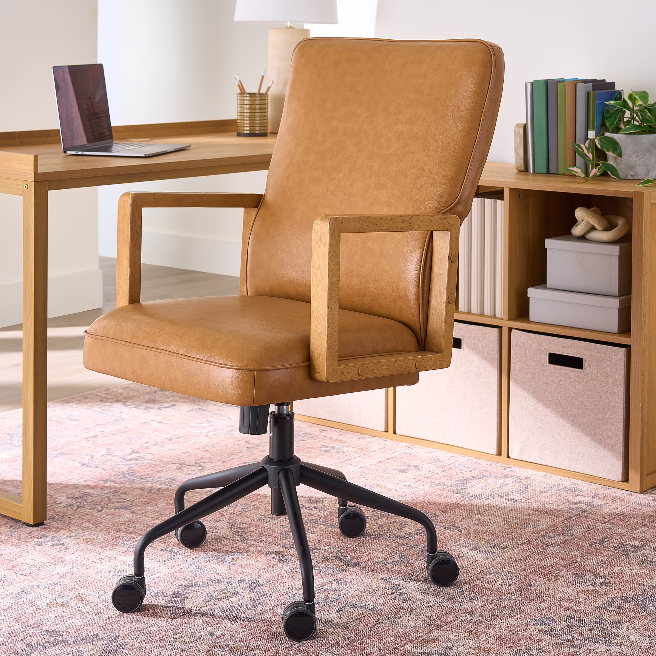 Better Homes & Gardens Ezra Office Chair, Black