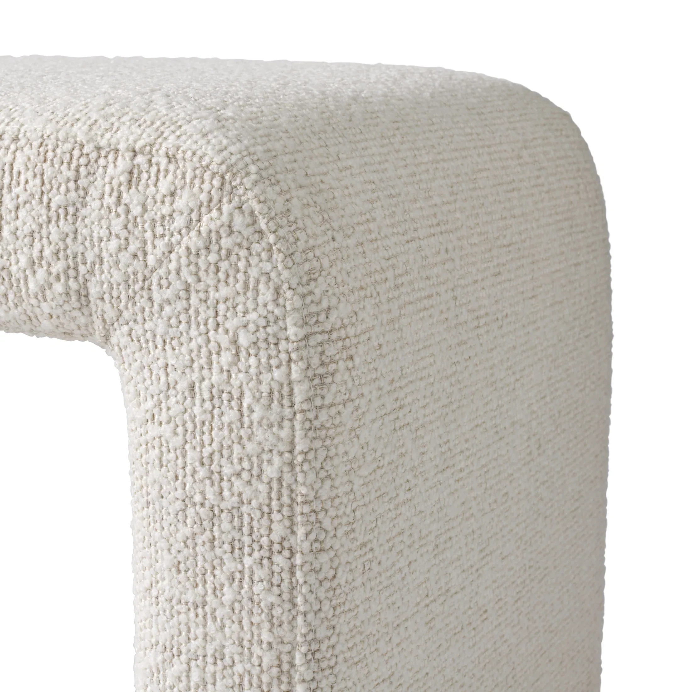 Better Homes & Gardens Juliet Velvet Waterfall Bench, Beige
