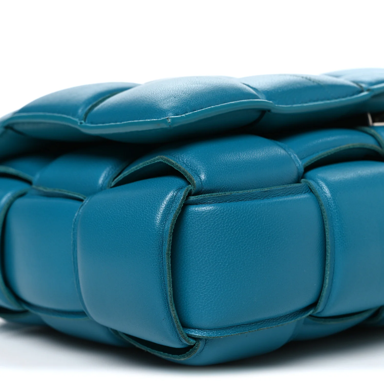 Nappa Maxi Intreccio Padded Cassette Crossbody Bag Blaster