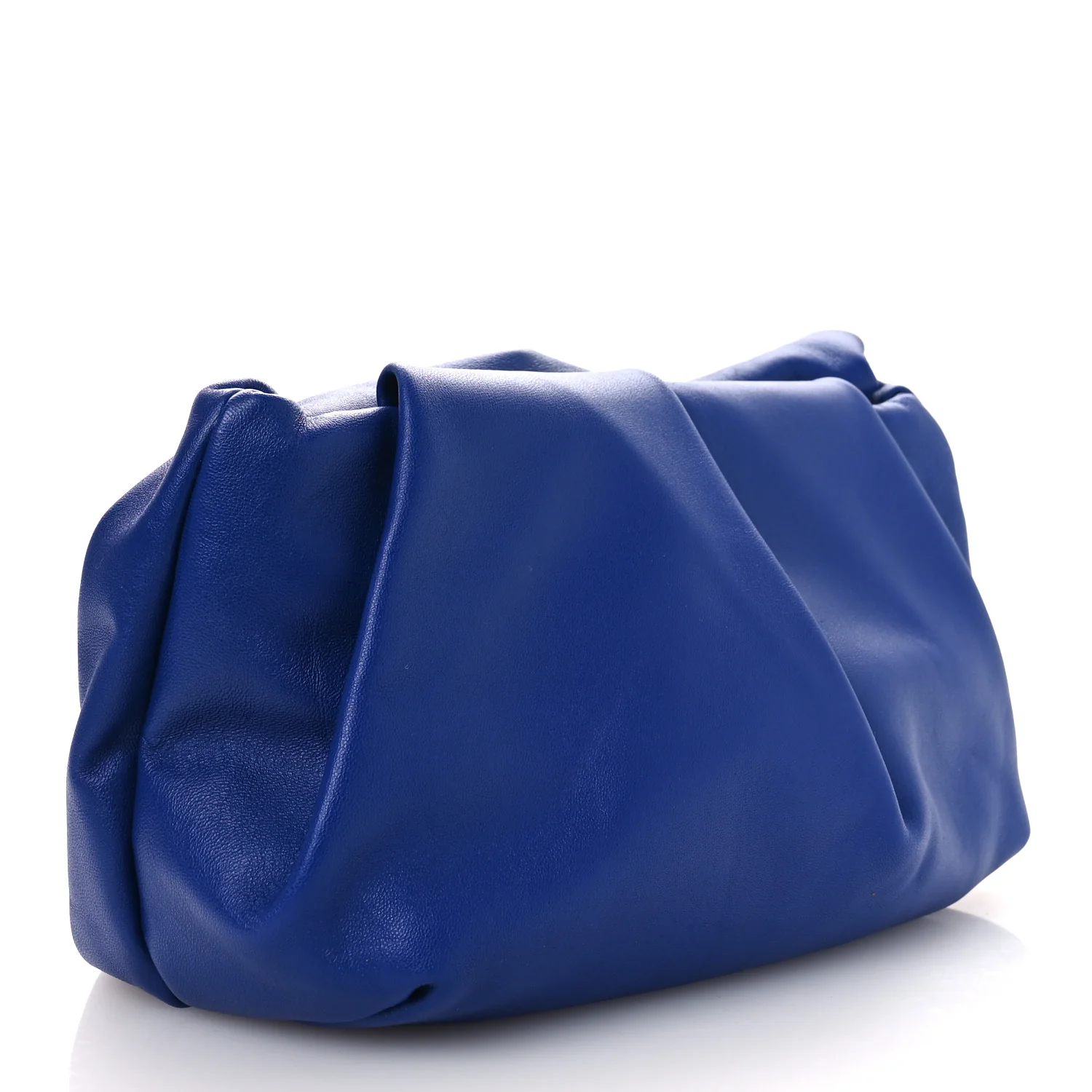 Smooth Calfskin Rose Clutch Knight