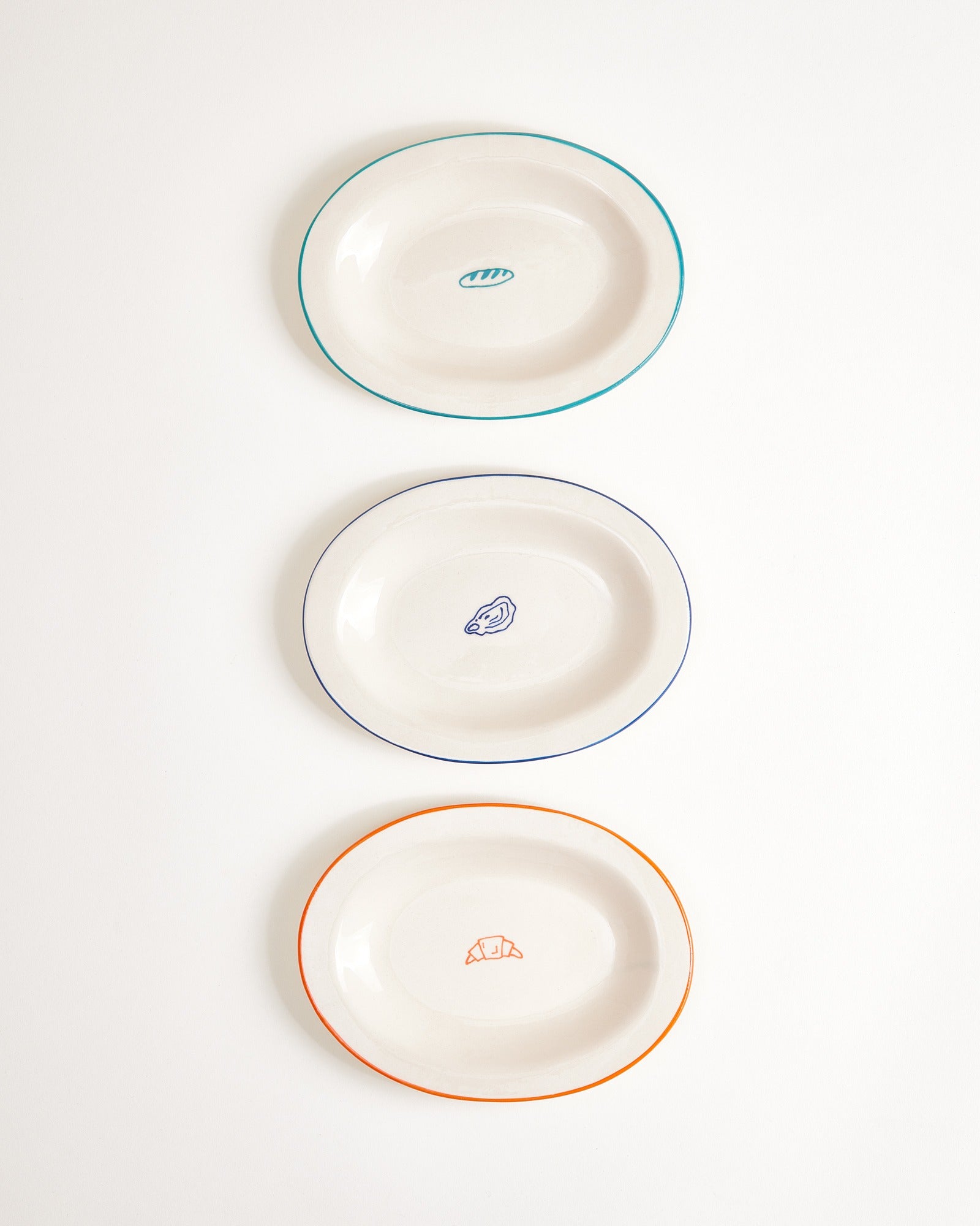 MAM X SABRE PARIS MINI PLATE MIX, SET OF 3