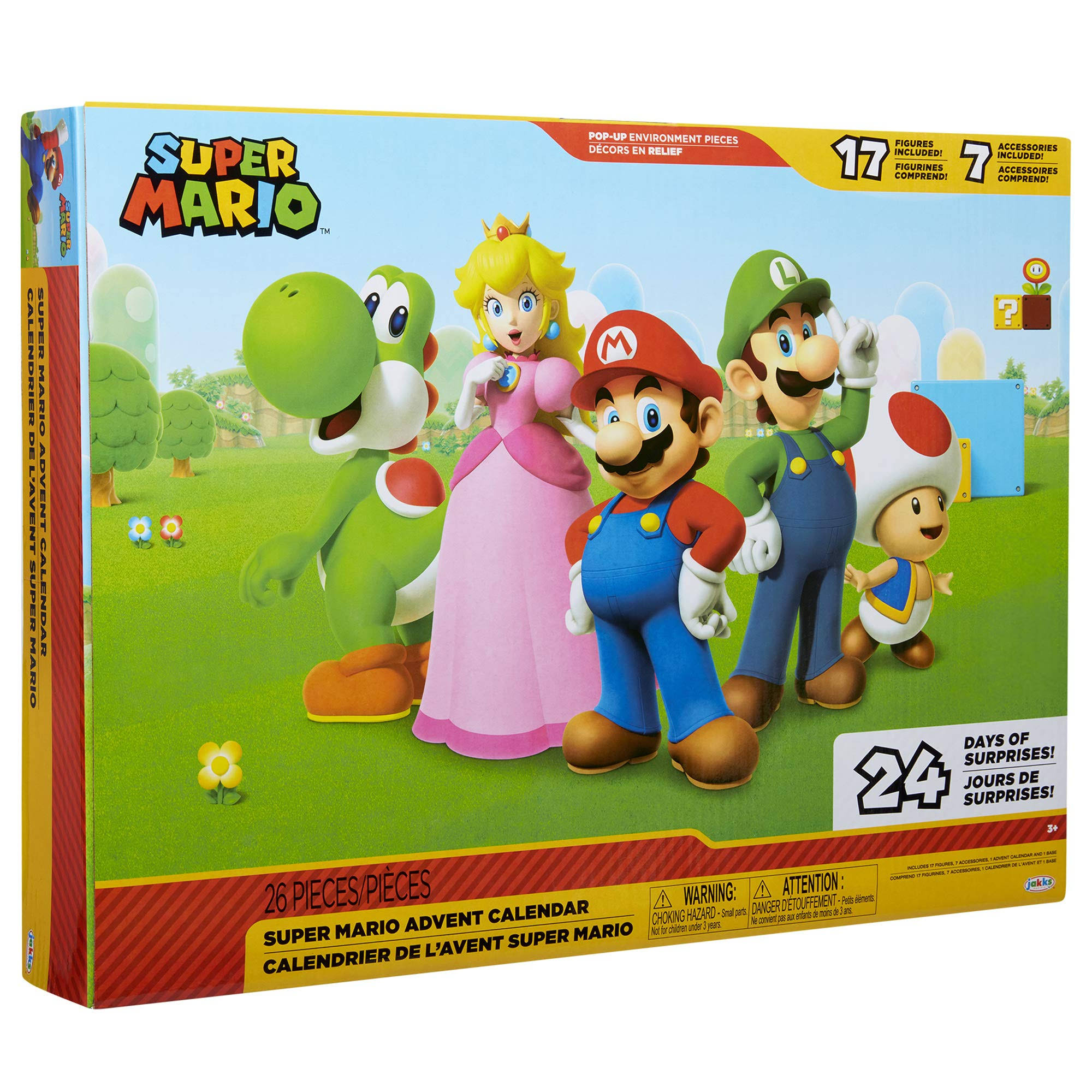 Nintendo Advent Calendar Super Mario Christmas Holiday Calendar with 1