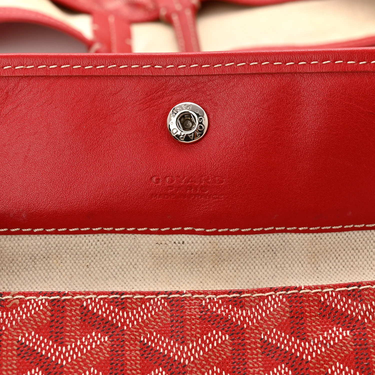 Goyardine Saint Louis GM Red