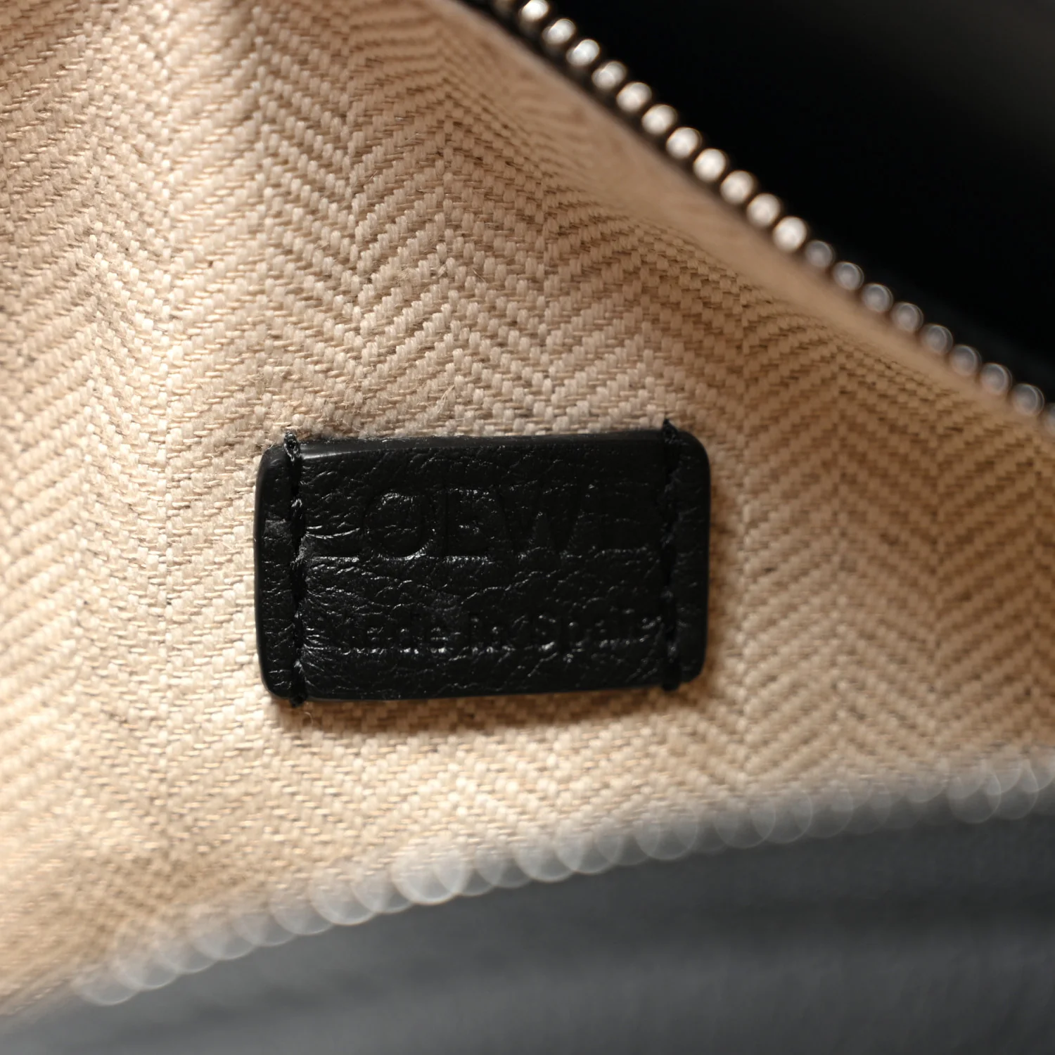 Calfskin Mini Puzzle Bag Black