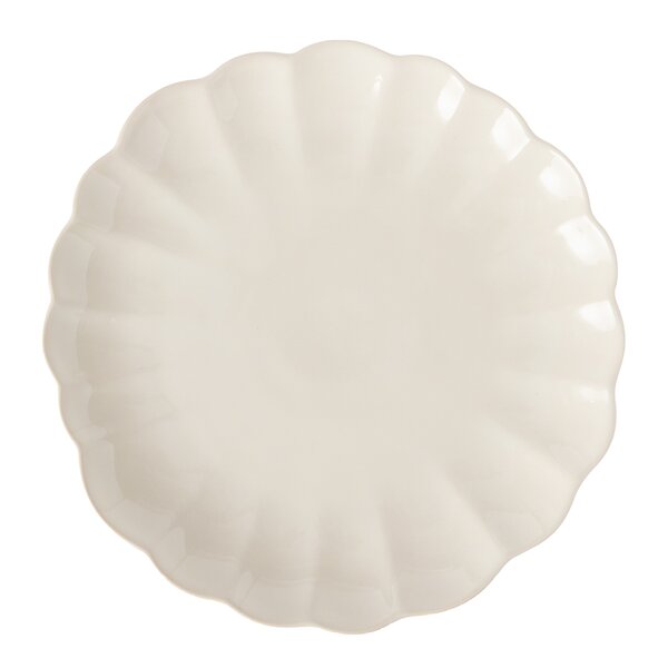 Lotus tallerken 27 cm krem