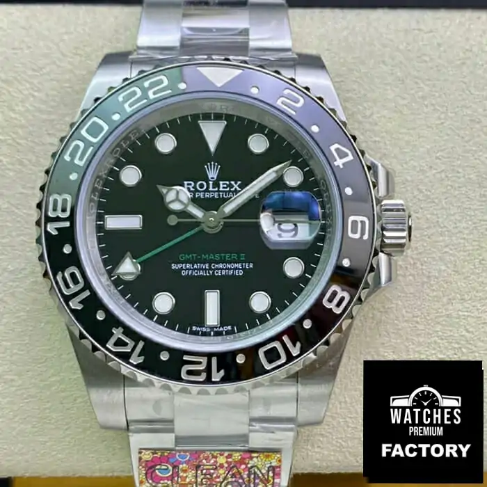 Rolex GMT Master II 116710LN-78200 Clean Factory Stainless Steel Strap