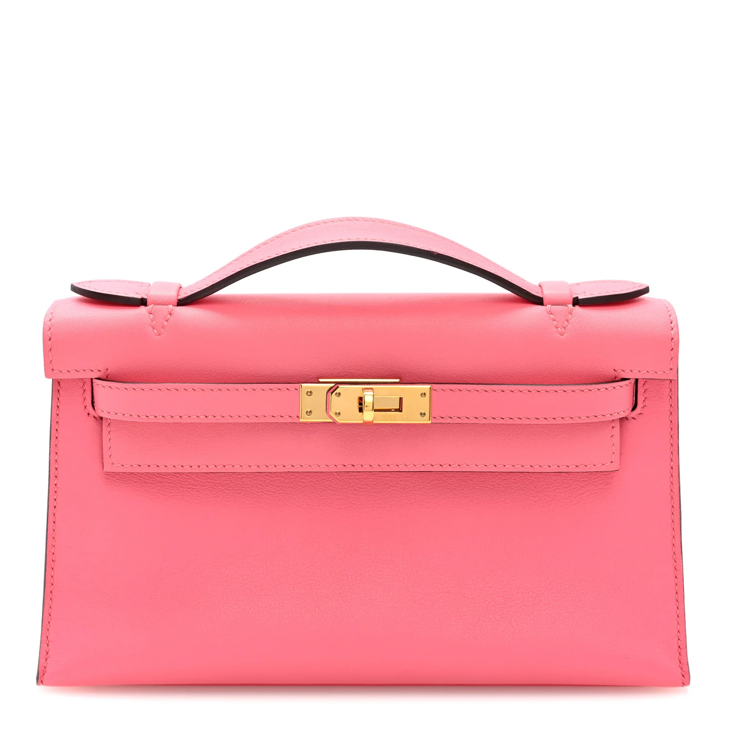 Swift Kelly Pochette Clutch Rose Azalee