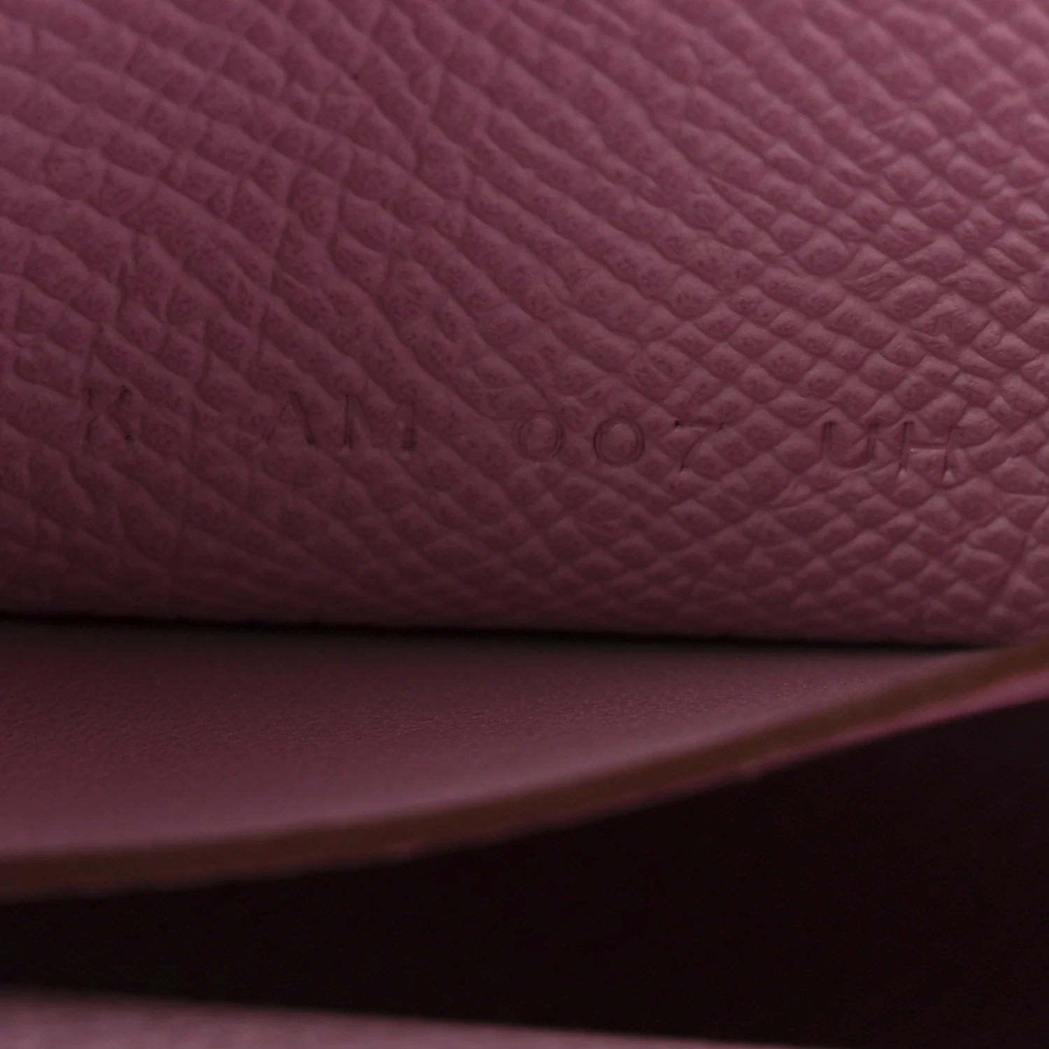 Epsom Hermesnap Wallet Mauve Sylvestre