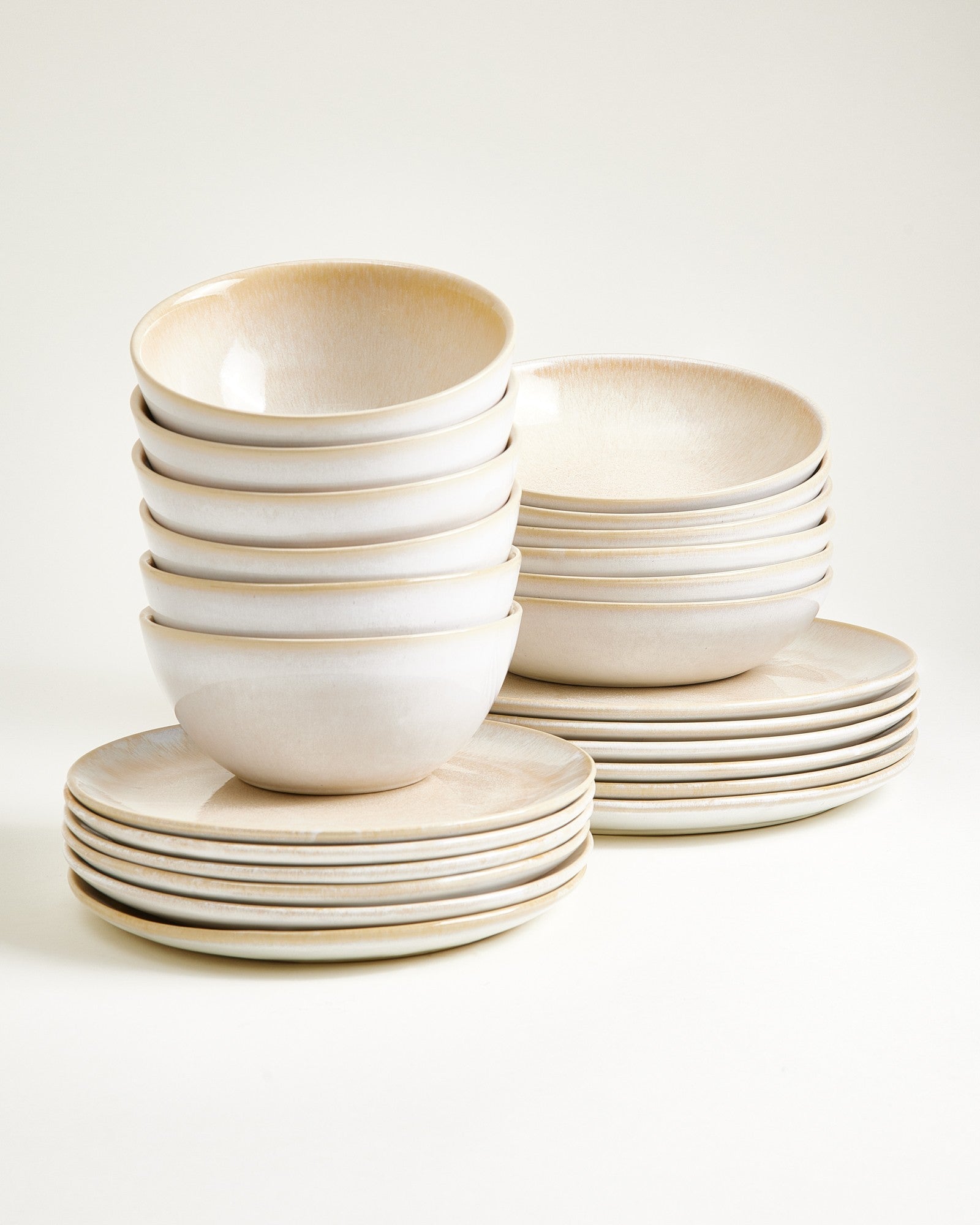 CORDOAMA - TABLEWARE SET CLASSIC SAND 24 PIECES