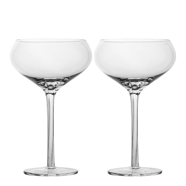 Saga champagnecoupe 27 cl 2 stk