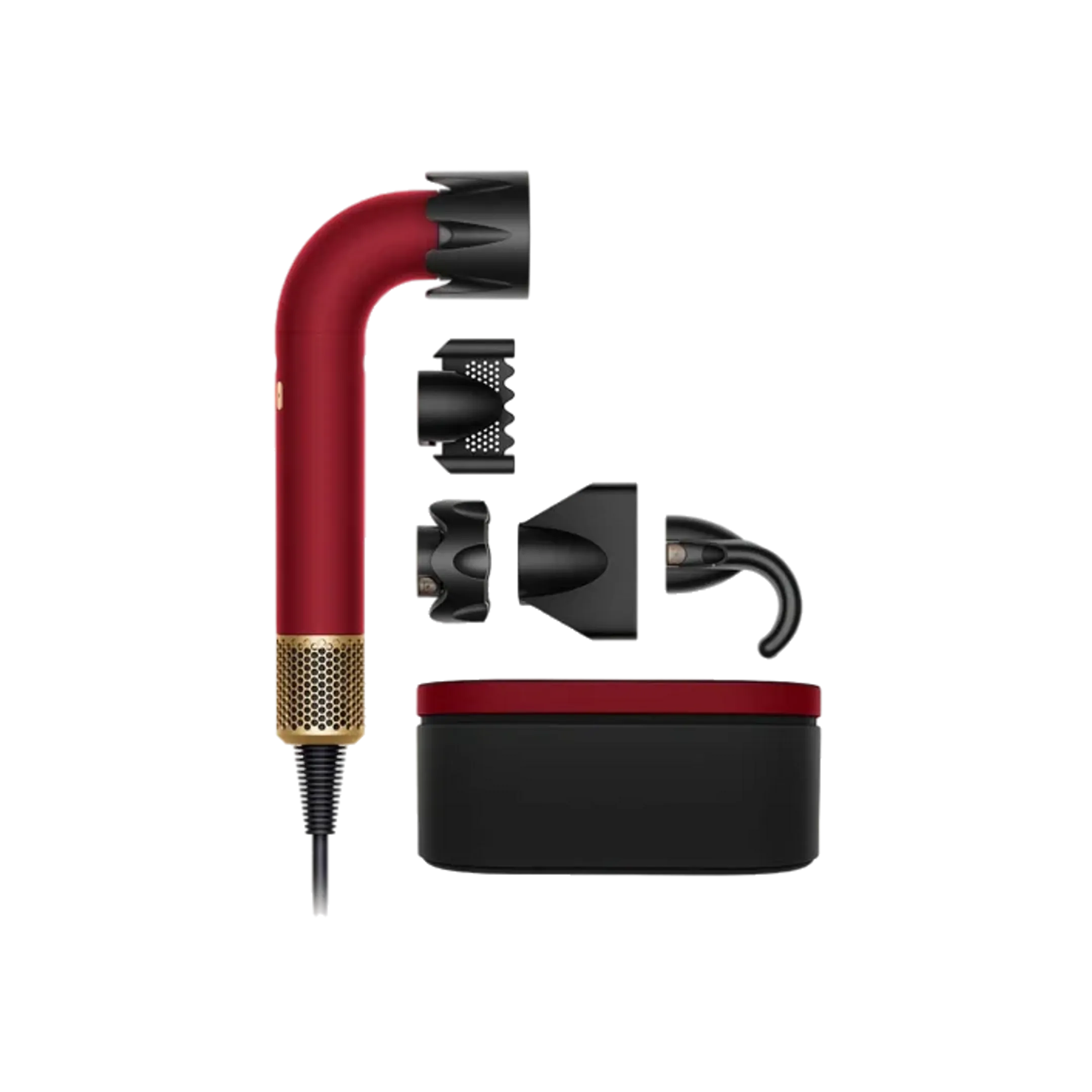 Dyson Supersonic R Professional Straight + Wavy Red Velvet - Limited Edition
