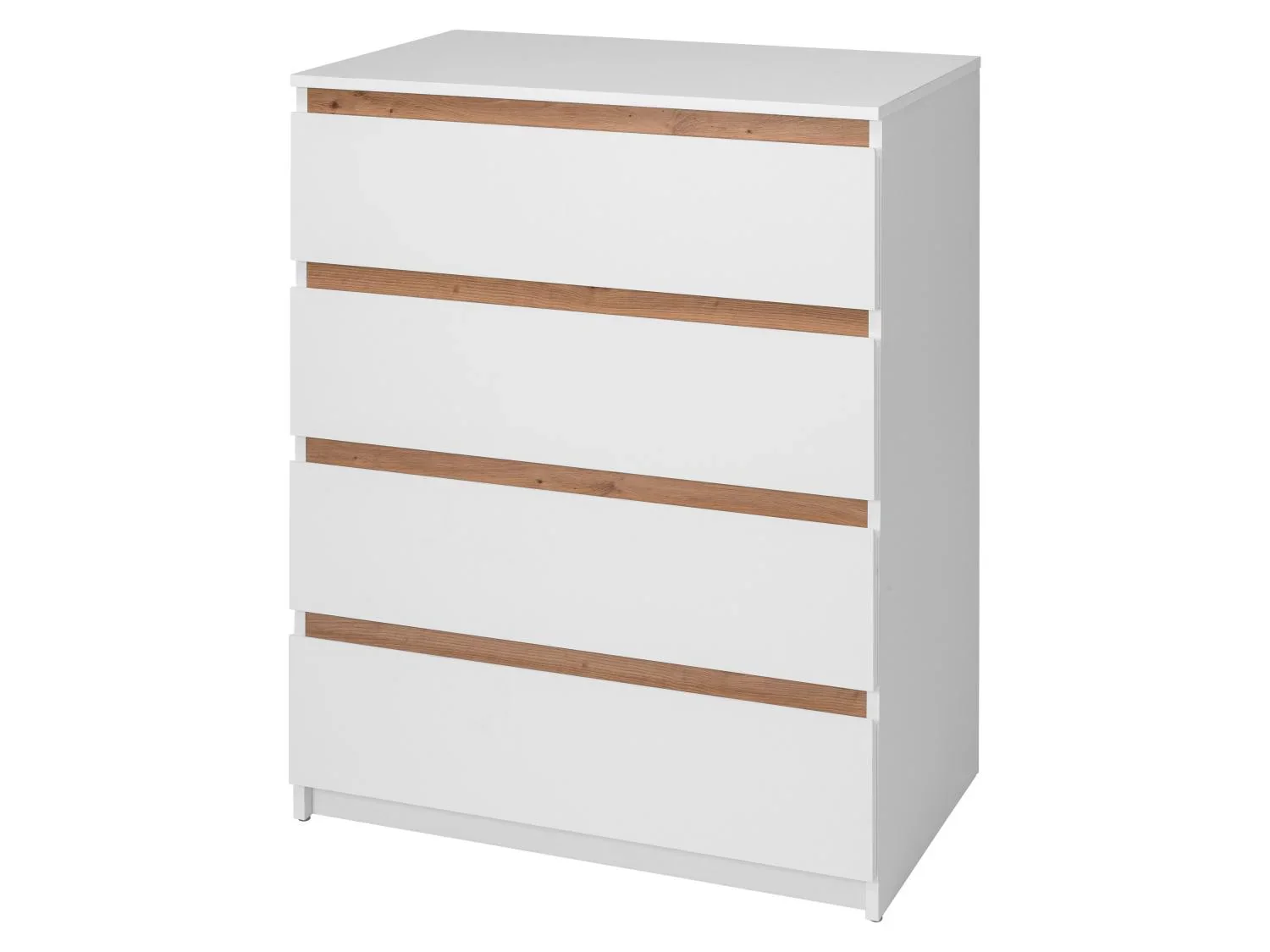 LIVARNO Commode Genve, 80 x 101,5 x 48 cm, blanche