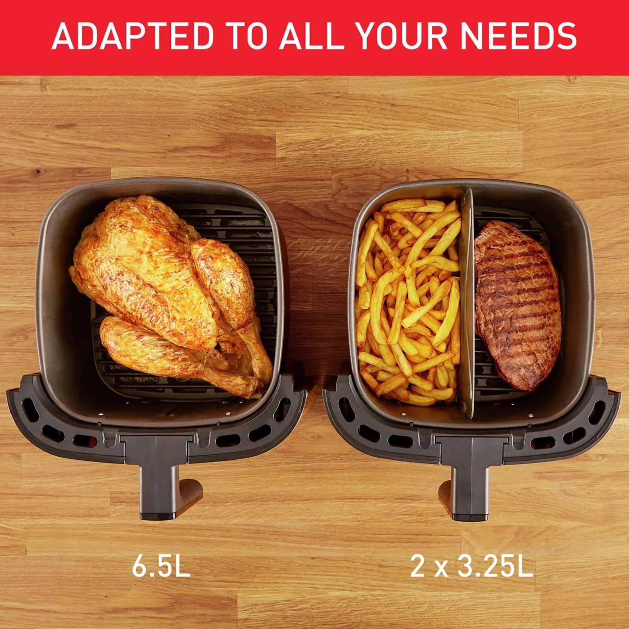 Moulinex Airfryer Easy Fry & Grill XXL Inox EZ801D10