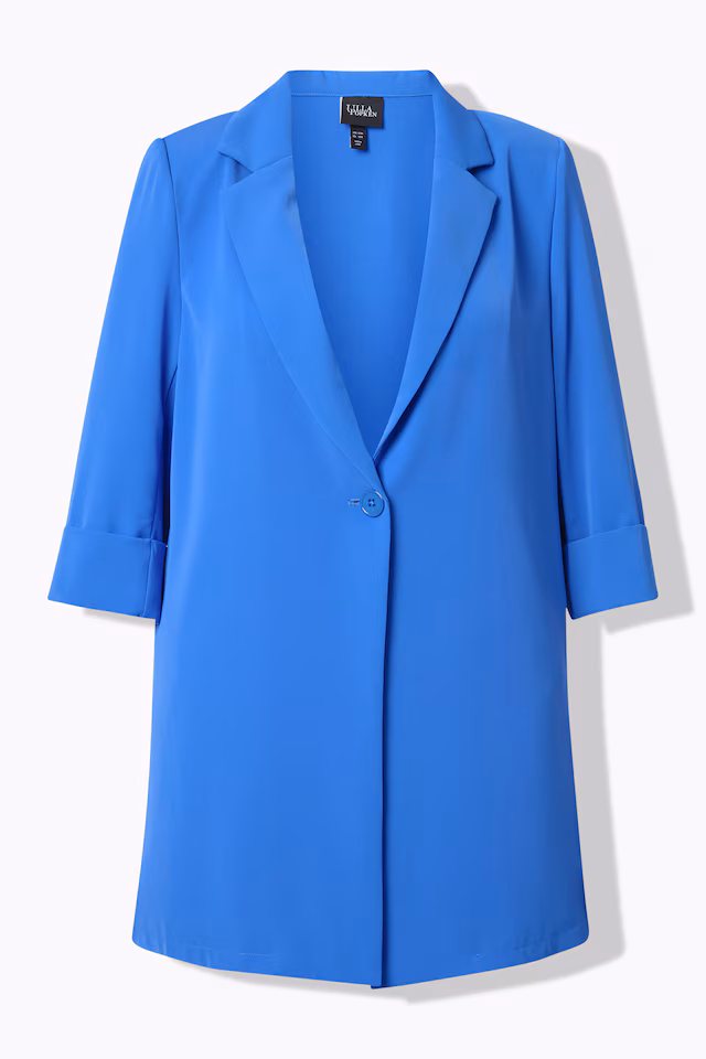 Colorful 3/4 Sleeve Blazer