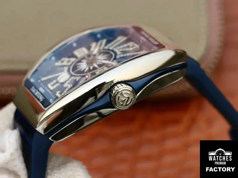 Franck Muller Vanguard V45 45MM Blue Dial
