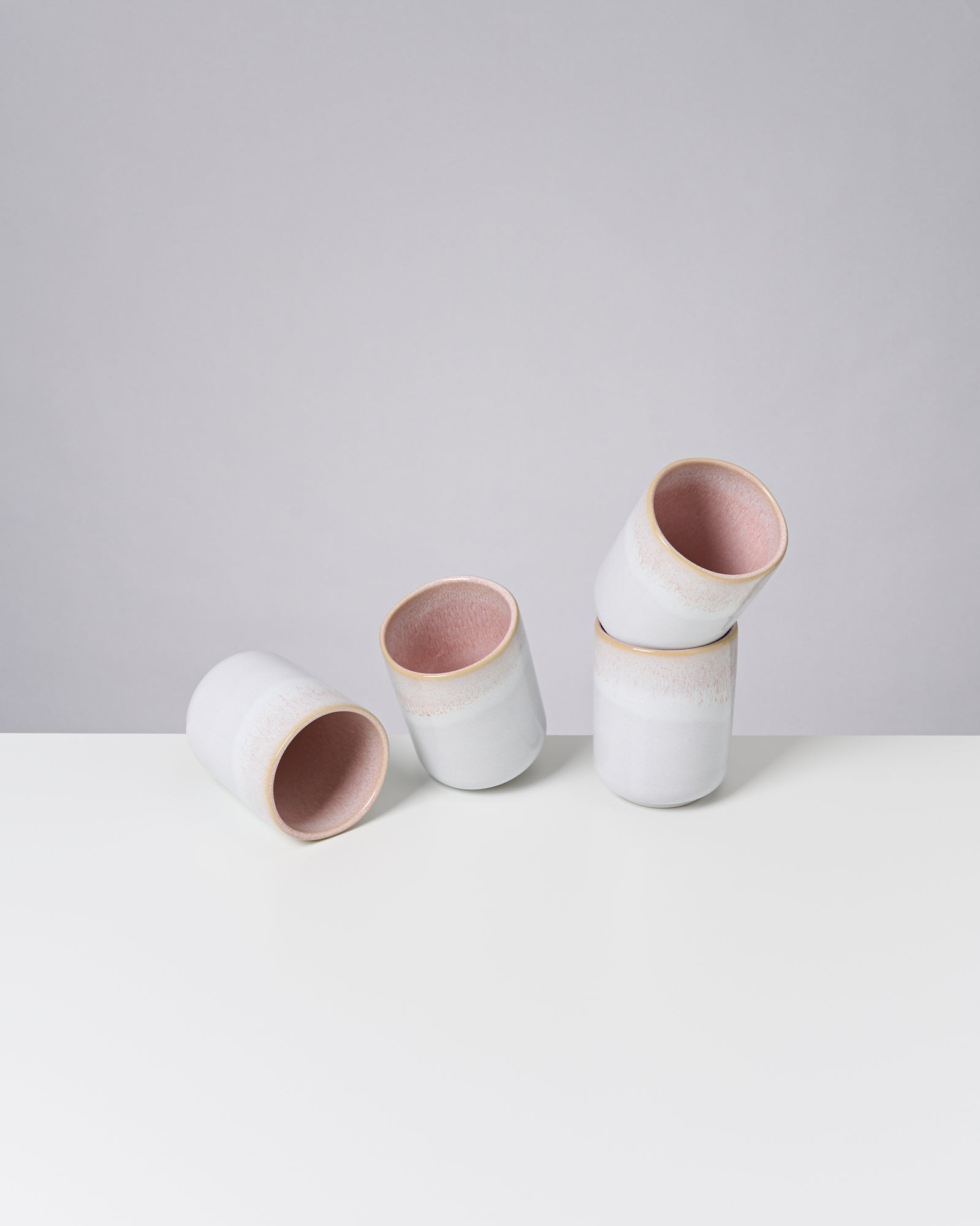 MELIDES - LARGE CUP ROSÉ SET OF 4