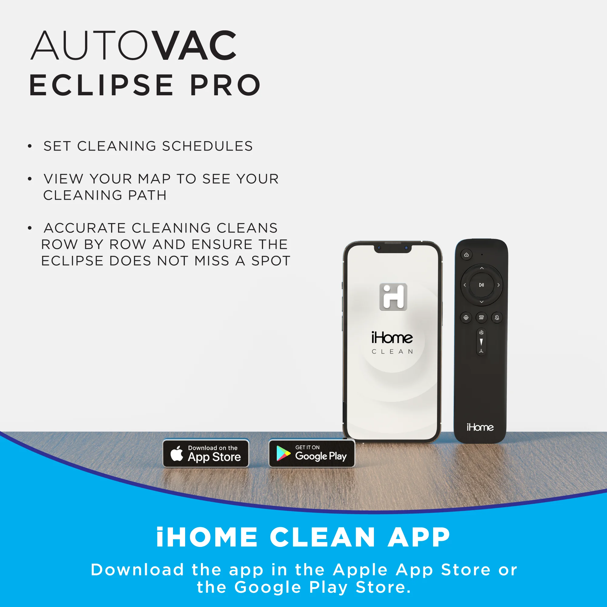 AutoVac Eclipse Pro 3-in-1 Robot Vacuum and Vibrating Mop, Homemap Navigation - Image 8