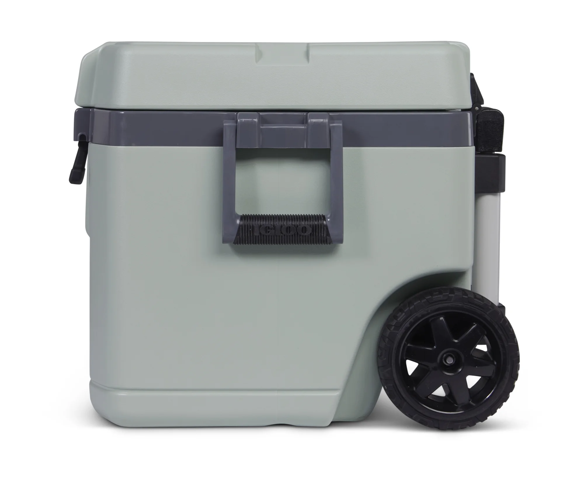 Igloo 52 QT Overland Ice Chest Cooler with Wheels, Gray