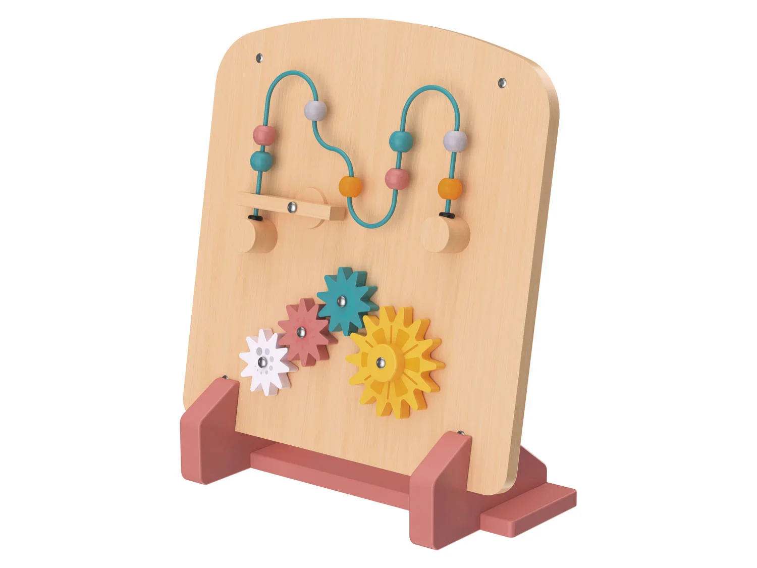 Playtive Jeu mural en bois vritable, 2 pices
