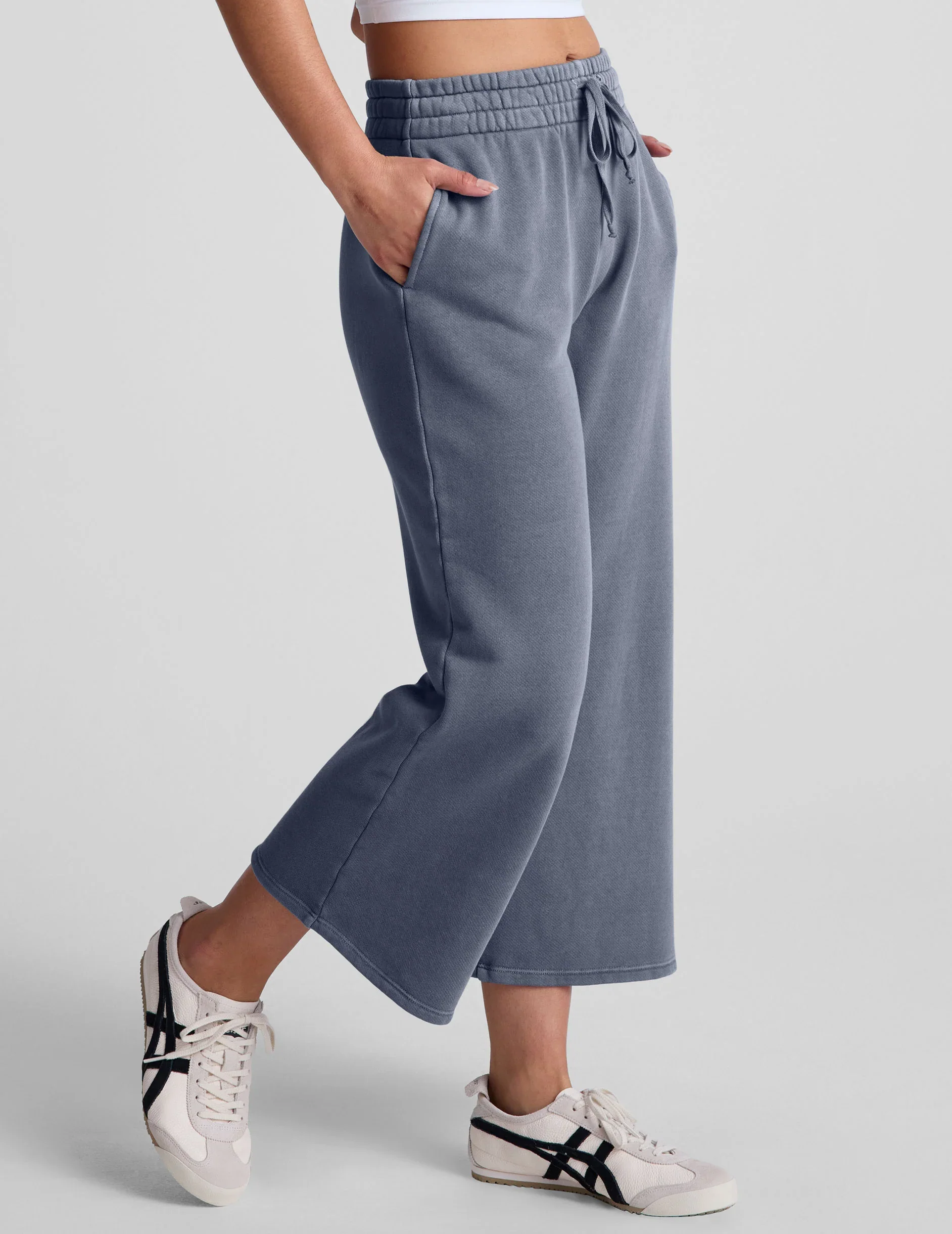 Cali Wide Leg Cropped Pant