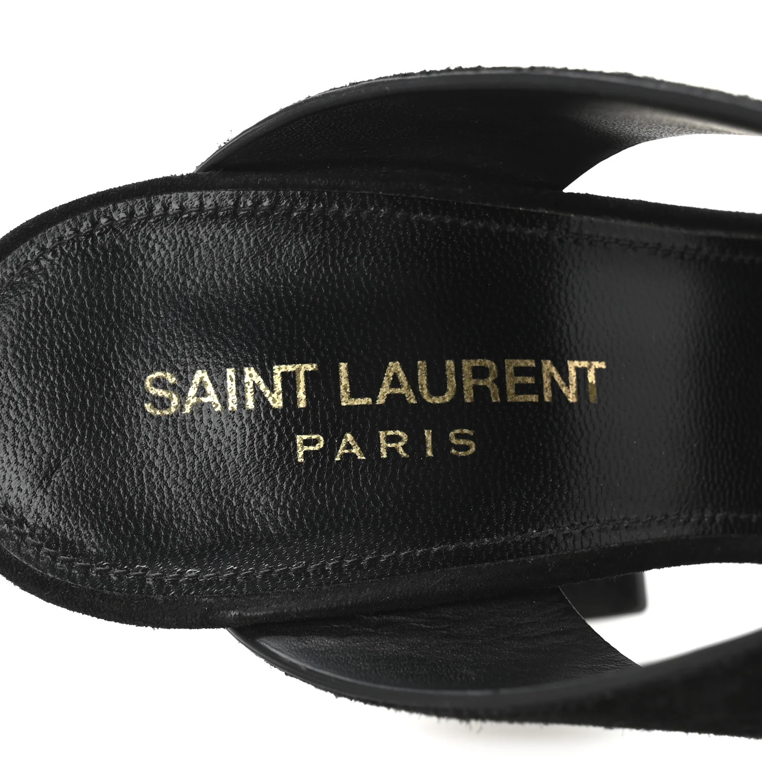 Suede Oak 100 Mule Sandals 37 Black