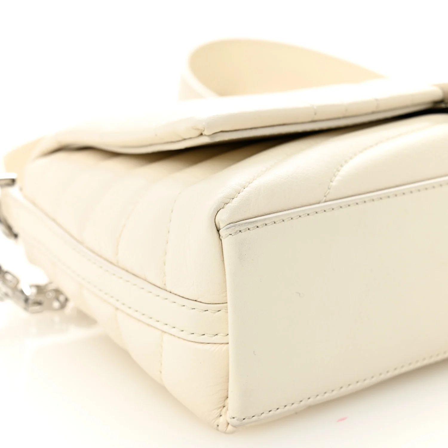 Calfskin Quilted Small 4G Shoulder Bag Ivory