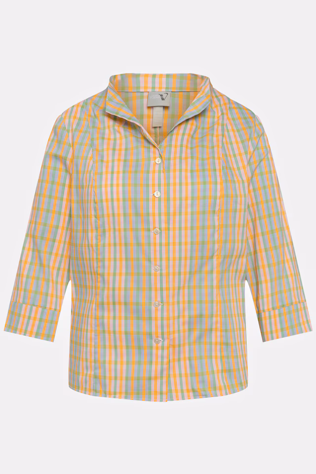 Country Style Plaid Blouse